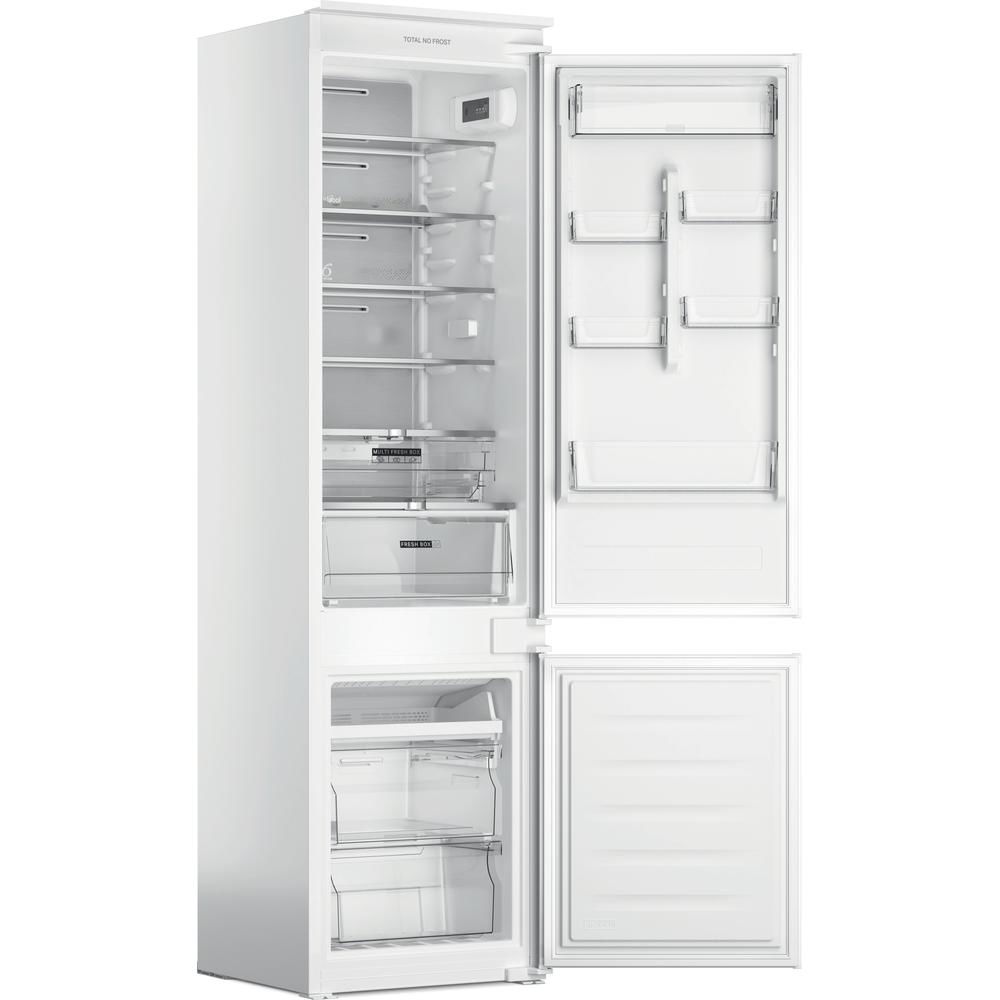 Whirlpool Kombinirani hladilnik Vgradni WHC20 T152 Dvojna pečica 2 doors Perspective open