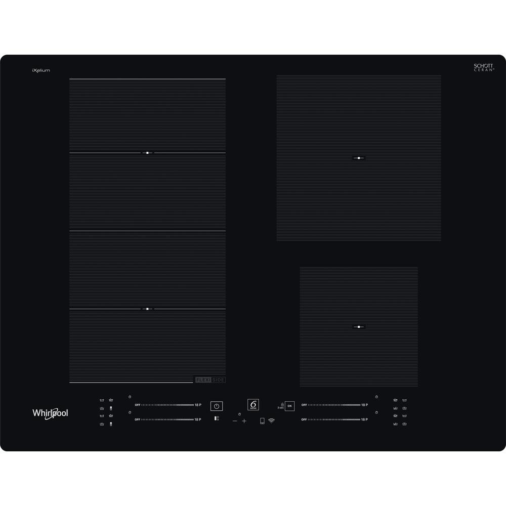Whirlpool Ploča WF S2765 NE/IXL Crna Induction vitroceramic Frontal