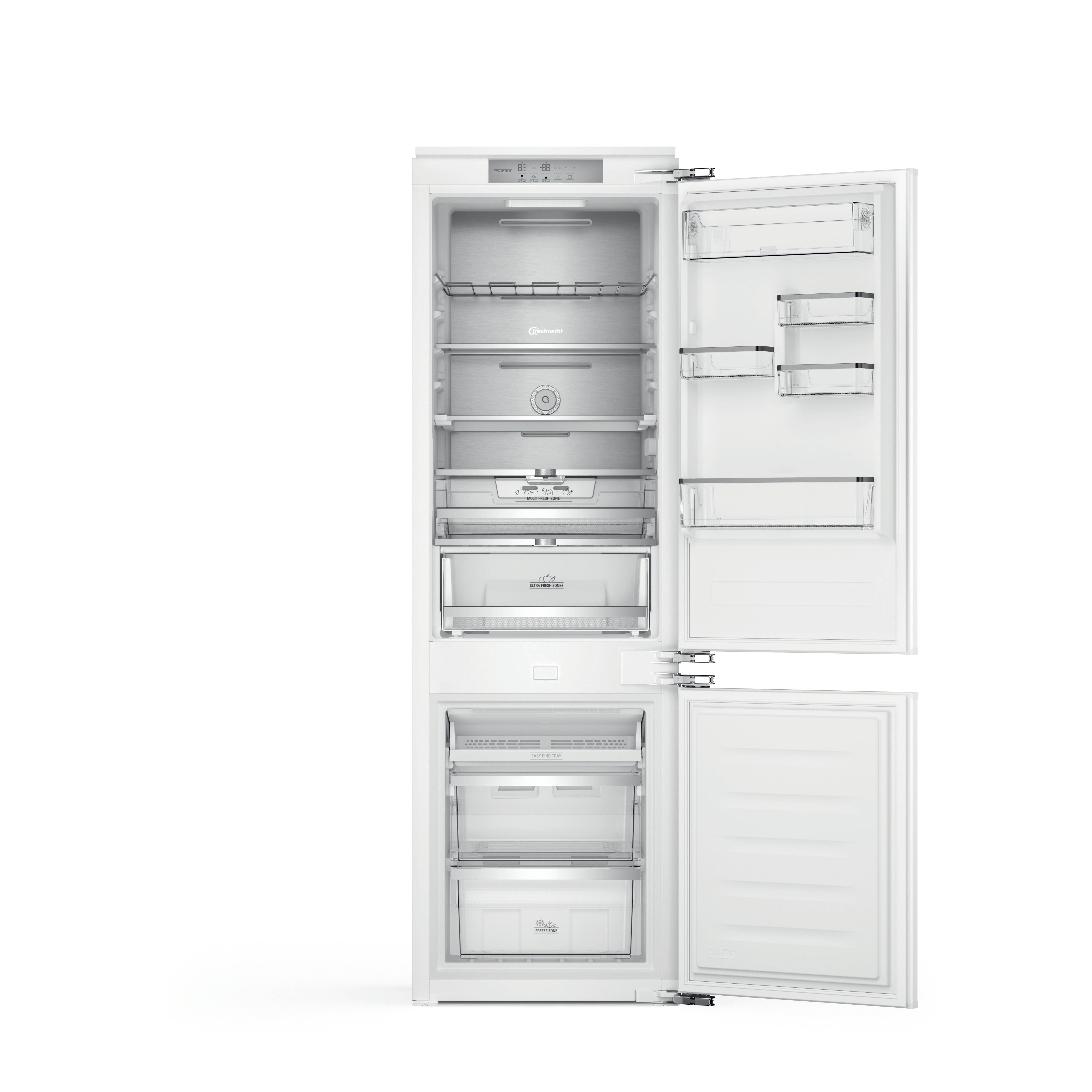 Bauknecht Koel-vriescombinaties Inbouw KGITN 18F3 MA Wit 2 doors Frontal open