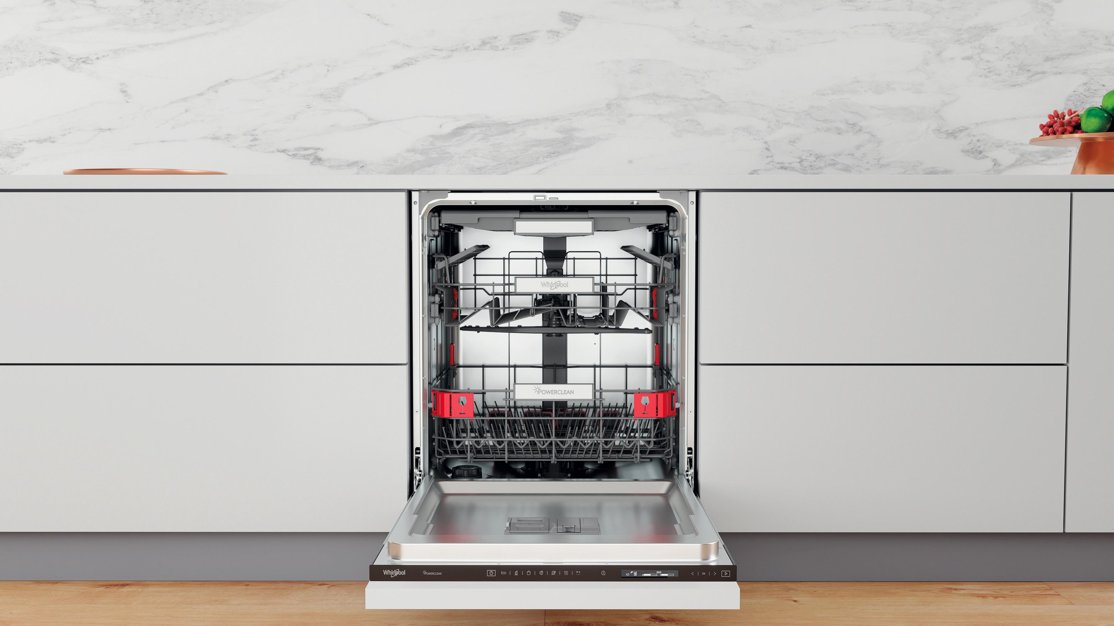 Whirlpool Maşină de spălat vase Încorporabil WIF 5O41 PLEGTS Full-integrated C Lifestyle frontal open
