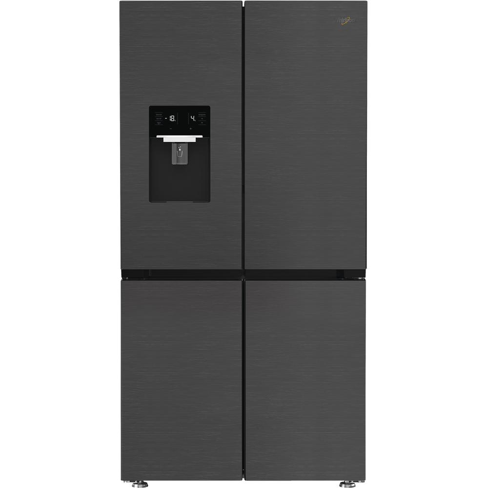 Whirlpool Side-by-Side Свободностоящи WHGF 6564 XK4E ARC 764 Manhattan Gray Frontal