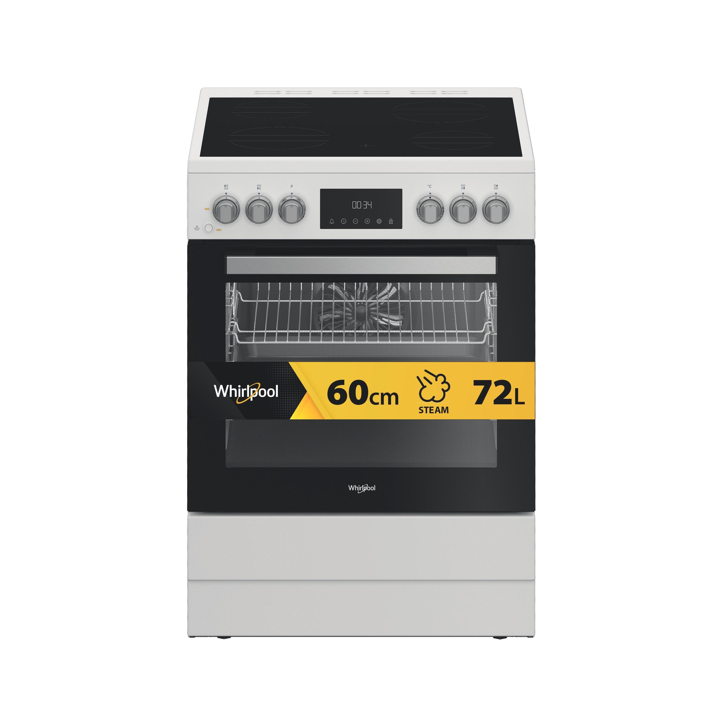 Whirlpool Готварска печка W6V8LCSW Бял Електрическо Hero image