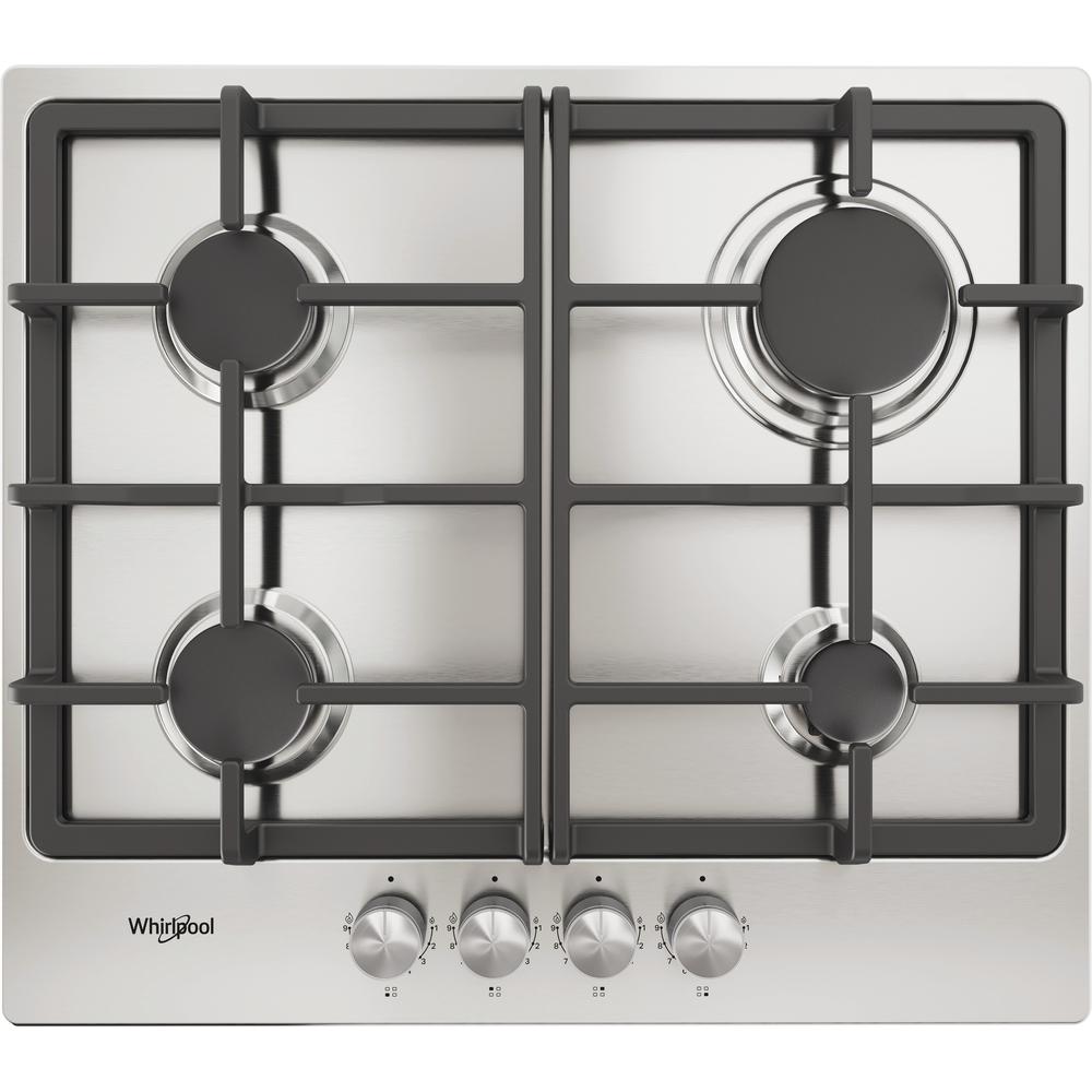 Whirlpool Μονάδα εστιών TGML 660 IX Inox Γκαζιού Frontal