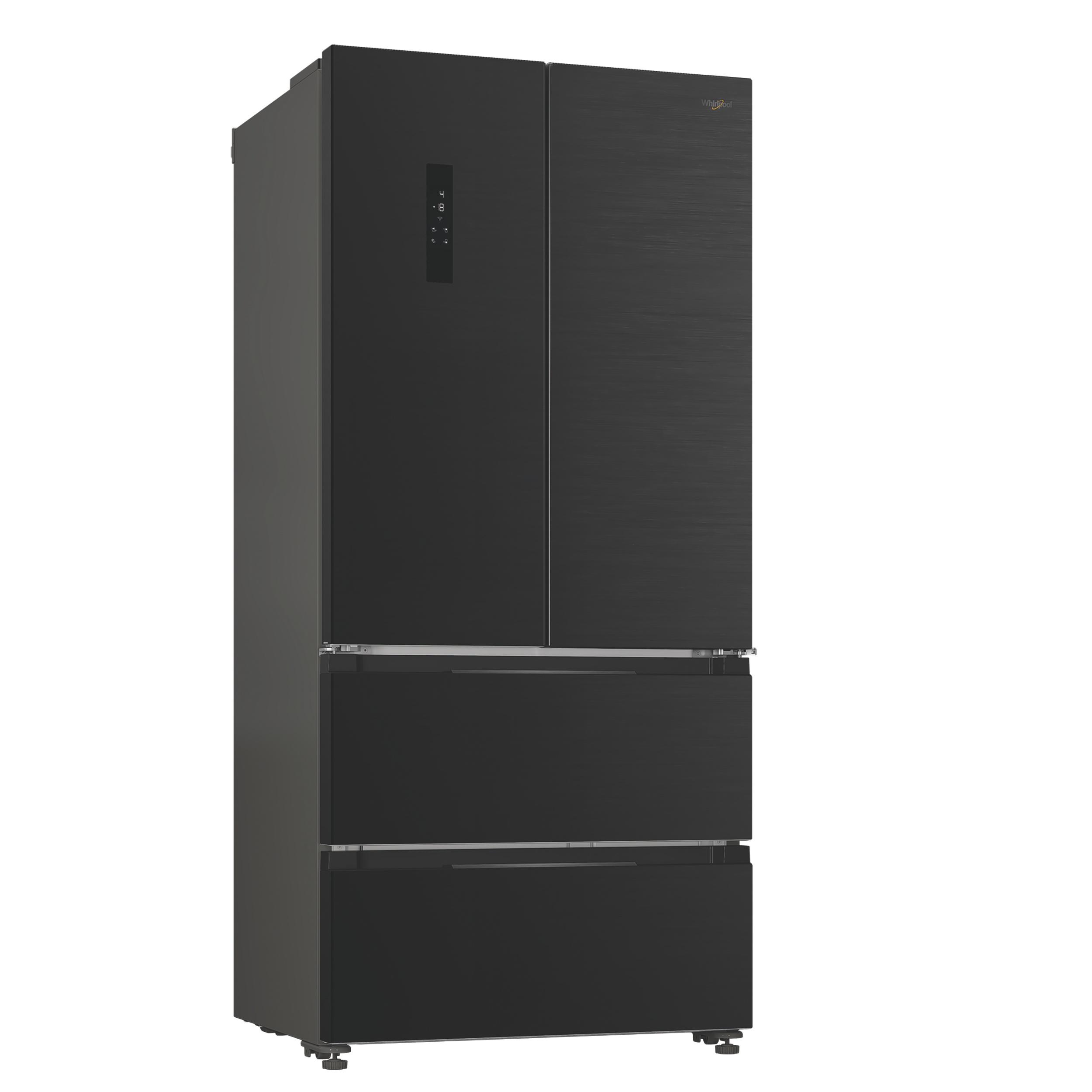 Whirlpool Kombinovaná chladnička s mrazničkou Voľne stojace WHG2 6514 XK6E ARC 764 Manhattan Gray 4 doors Perspective