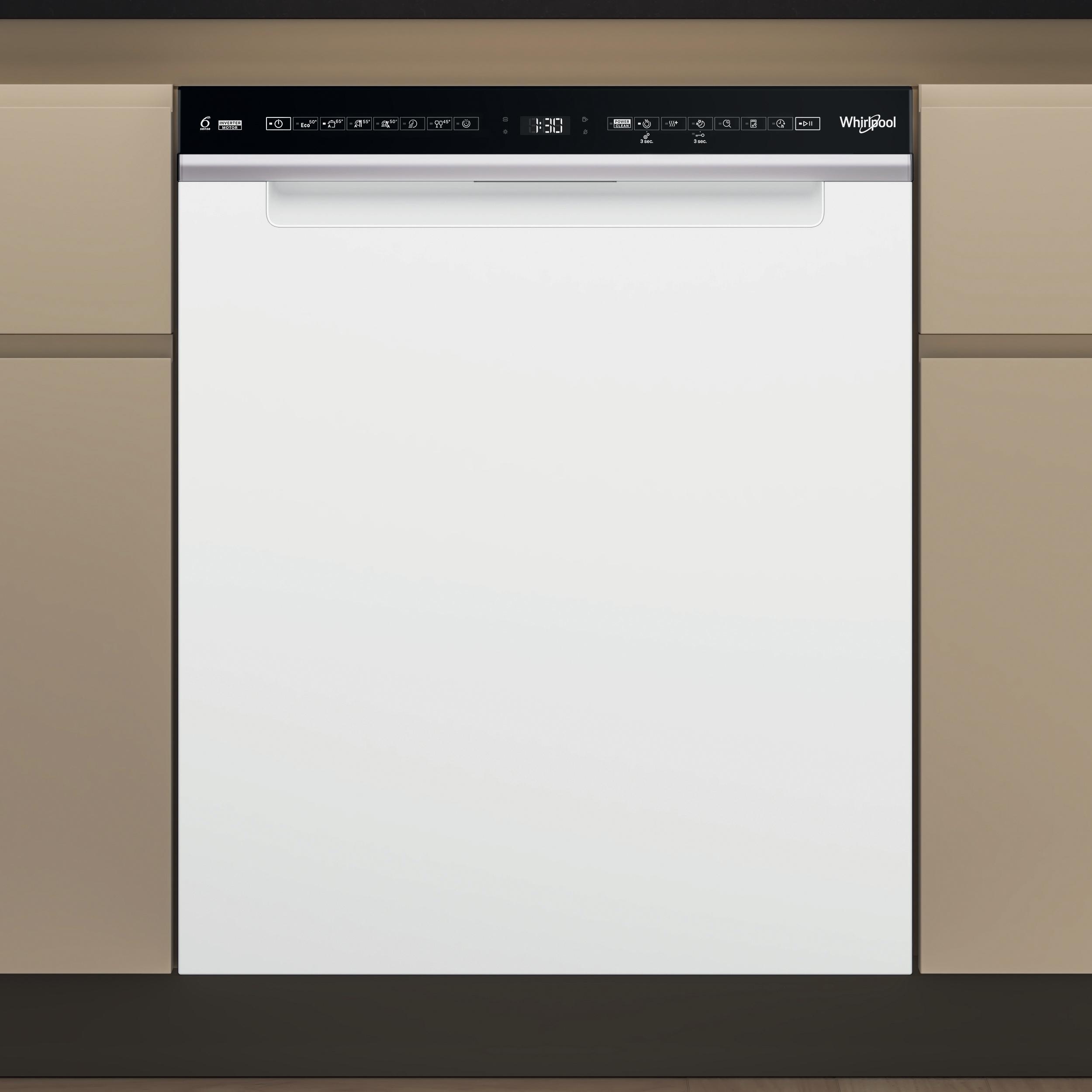 Whirlpool Diskmaskin Inbyggda W7U HS31 Underbyggd D Frontal