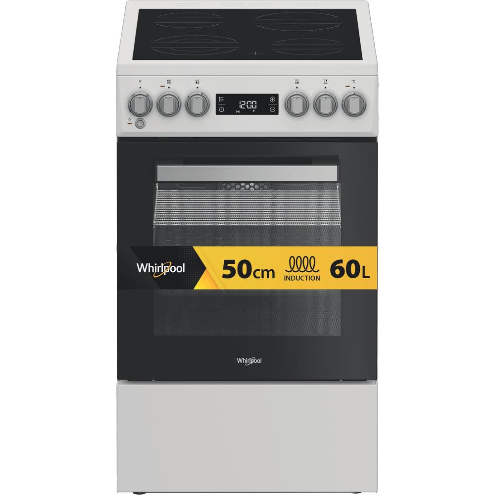 Whirlpool Готварска печка W5V5LCW Бял Електрическо Hero image