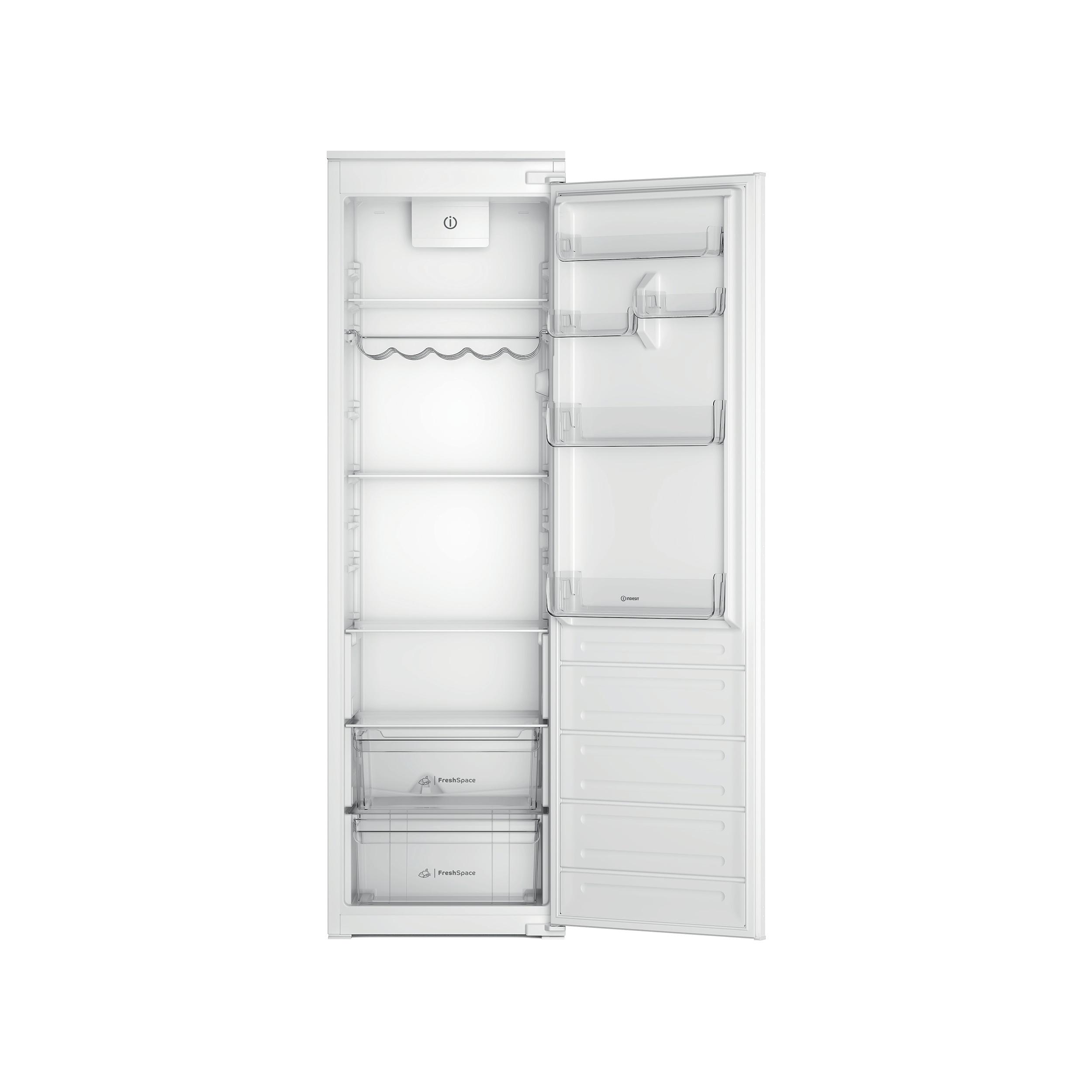 Indesit Koelkast Inbouw INSD18A011B1 Staal Frontal open