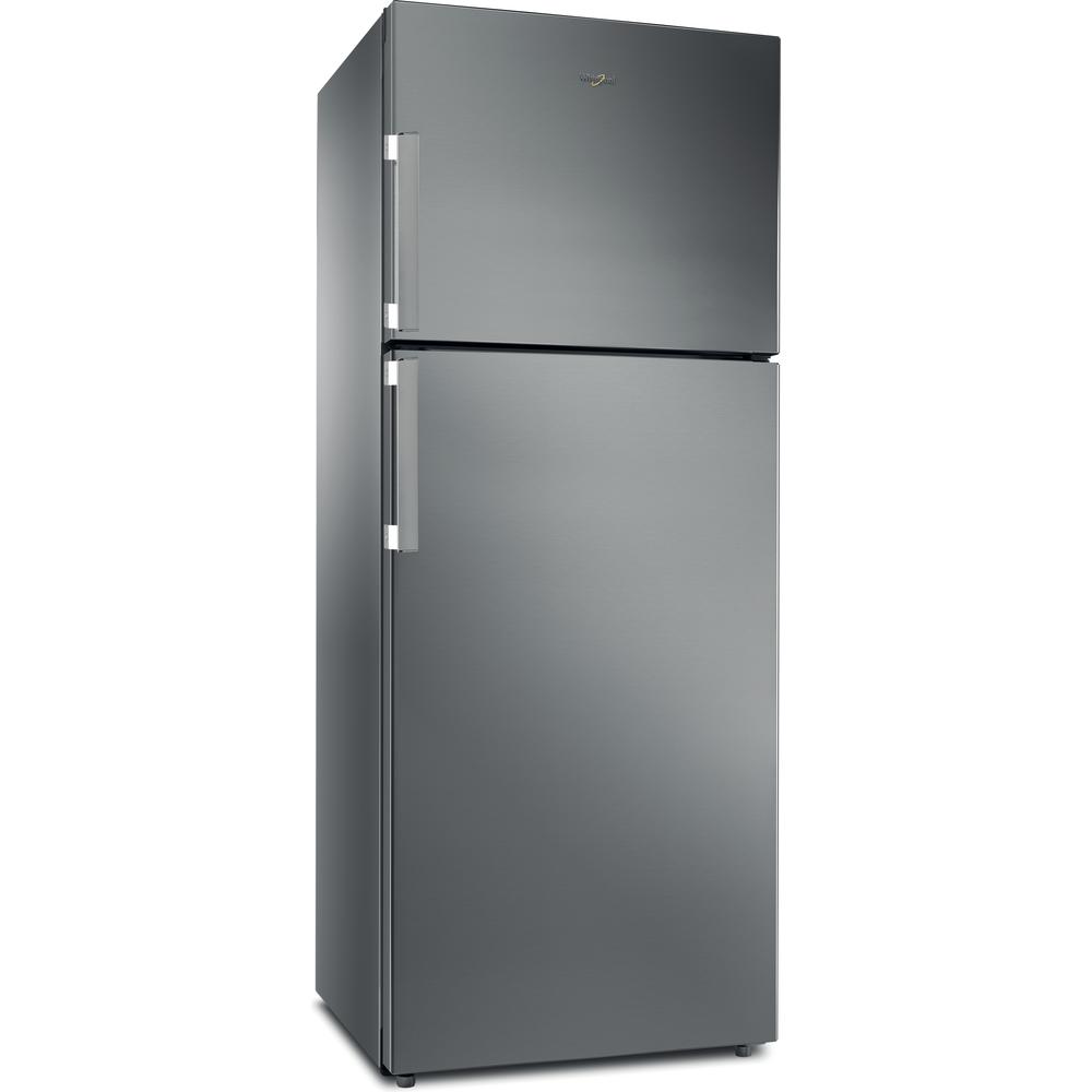 Whirlpool Fridge/freezer combination Free-standing W7TI 8711 NFX UK EX Optic Inox 2 doors Perspective