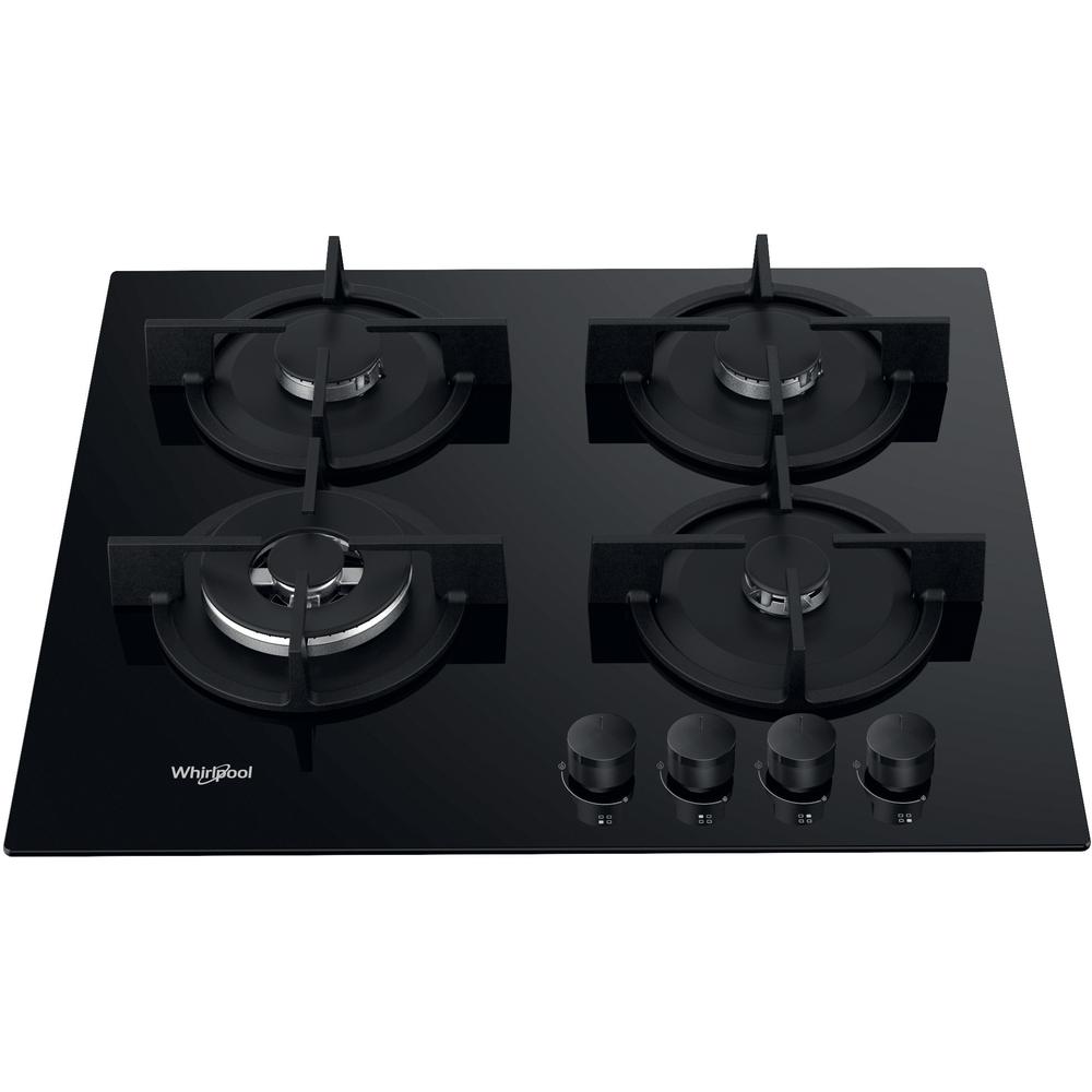 Whirlpool Μονάδα εστιών GOR 625/NB1 Μαύρο Γκαζιού Frontal top down