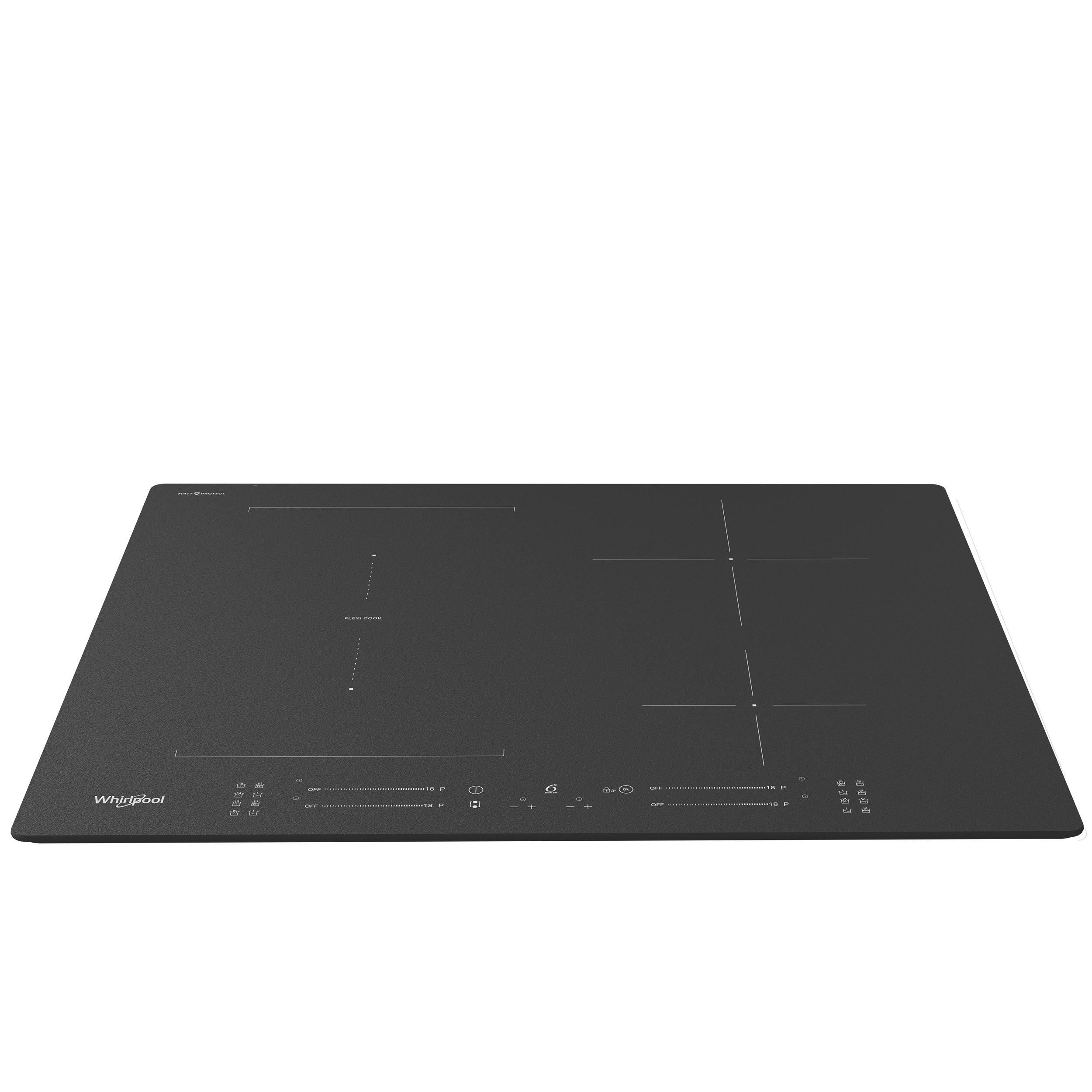 Whirlpool Plită WL S7965 NE BM Negru Induction vitroceramic Frontal