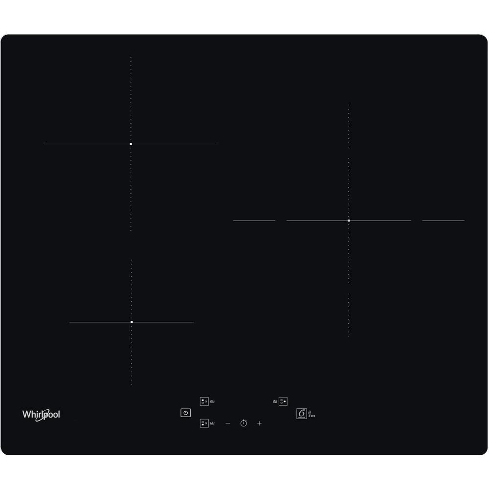 Whirlpool Kochfelder WIH 60Q3D NE Schwarz Induction vitroceramic Frontal
