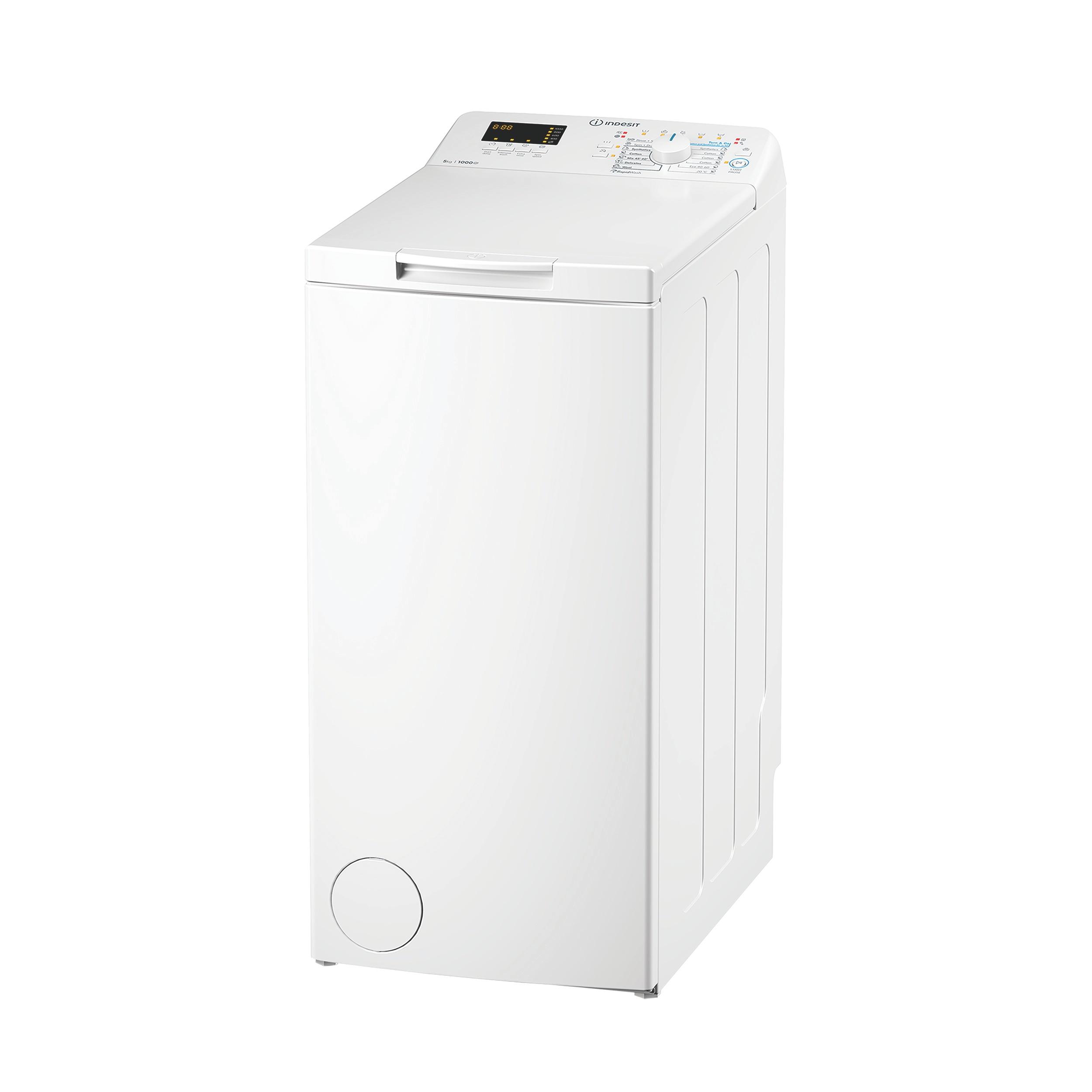 Пральна машина Indesit з вертикальним завантаженням соло - BTW S50400 EU/N