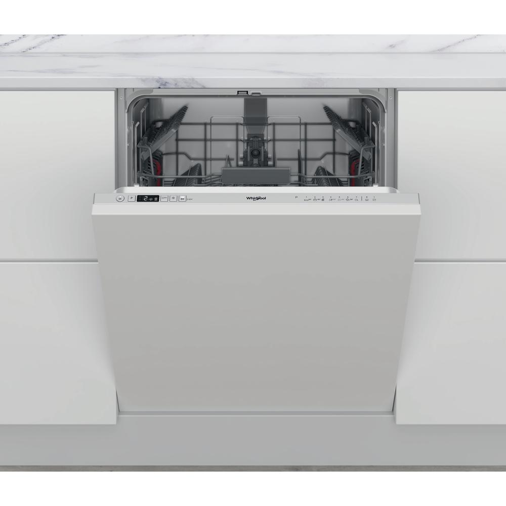 Whirlpool Astianpesukone Kalusteisiin sijoitettava W2I HD524 AS Full-integrated E Frontal