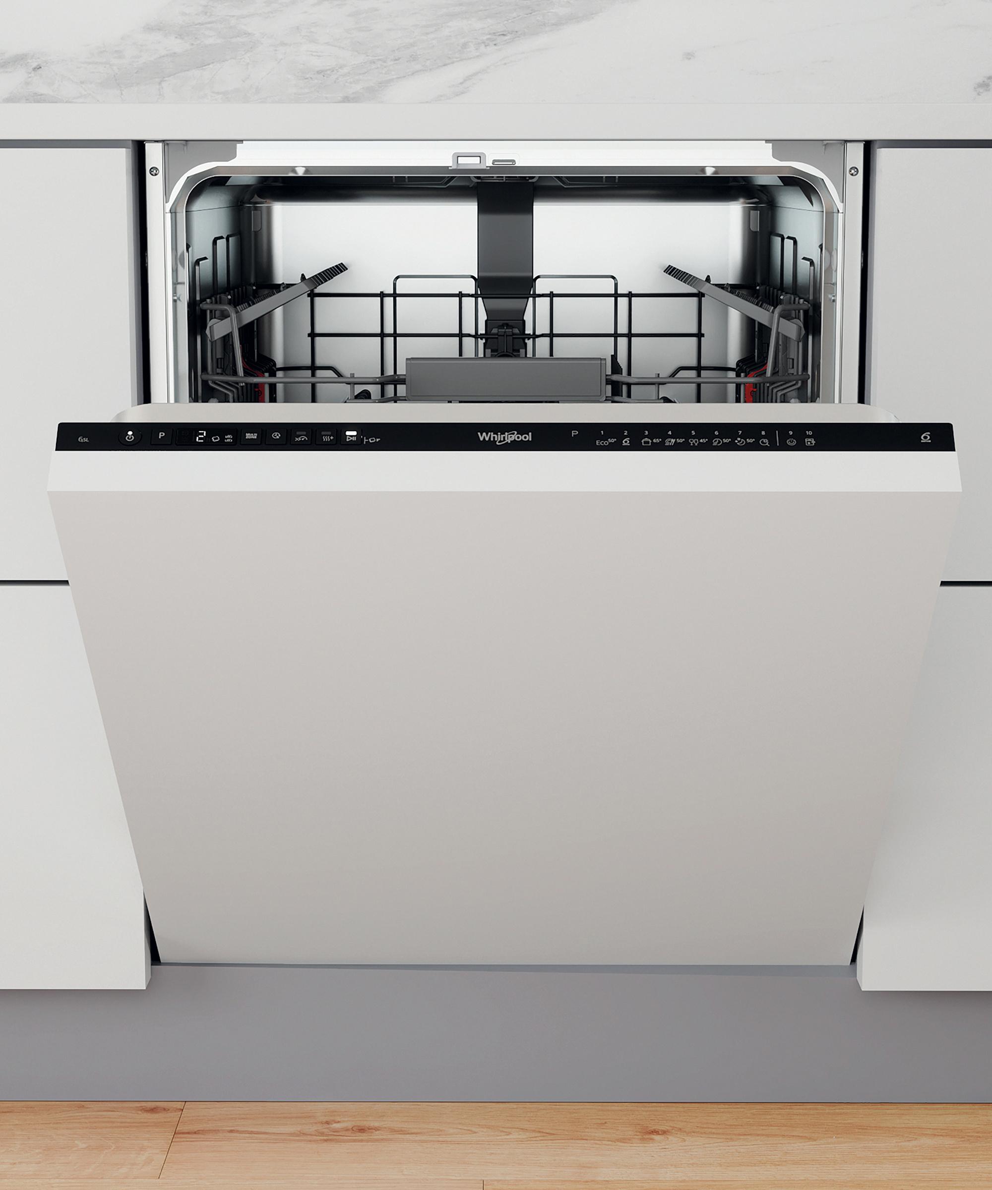 Whirlpool Myčka nádobí Vestavné WIO 3C33 E 6.5 Full-integrated D Frontal