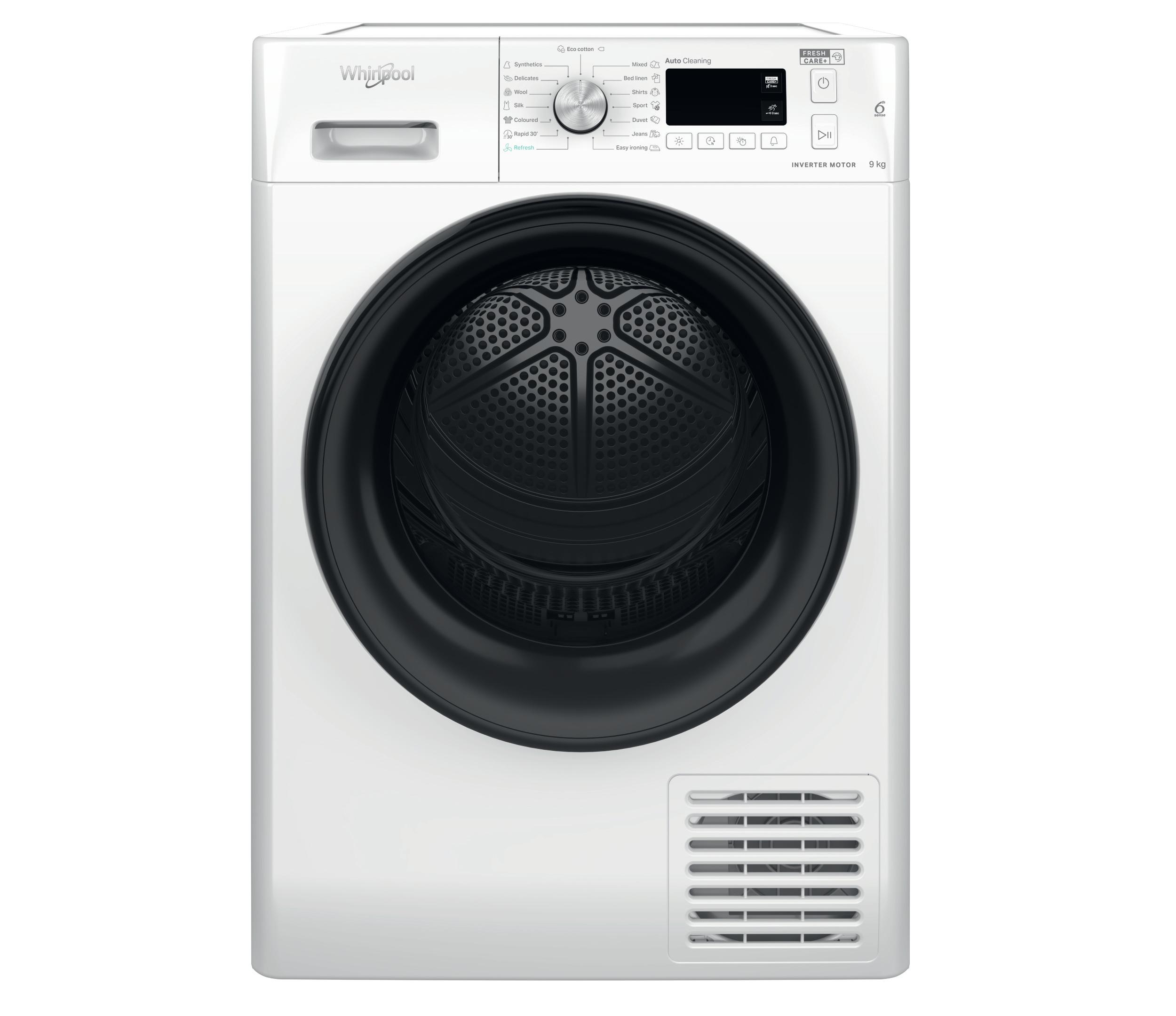 Whirlpool Sušička FFT M11 9X2BY EE Biela Frontal