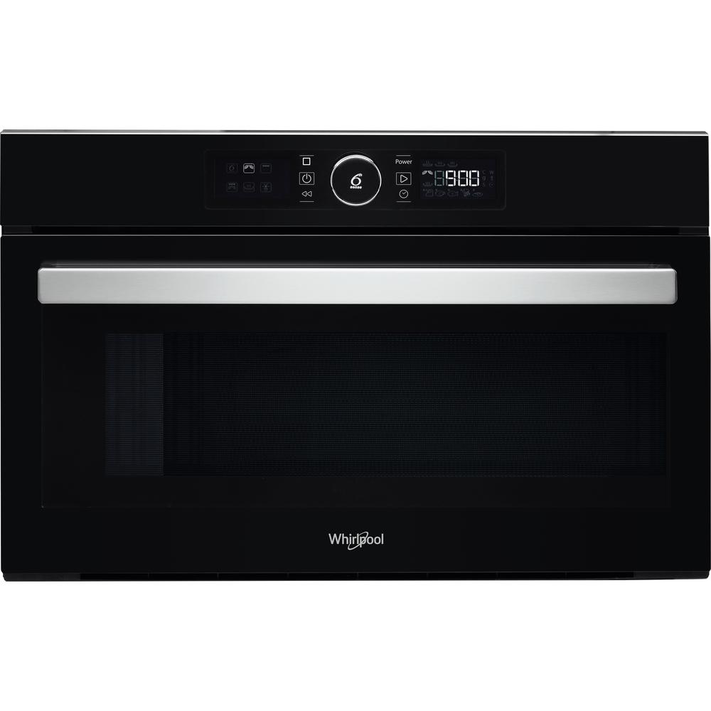 Whirlpool Microwave Vgradni AMW 730/NB Black Elektronsko 31 Mikrovalovna pečica z grilom 1000 Frontal