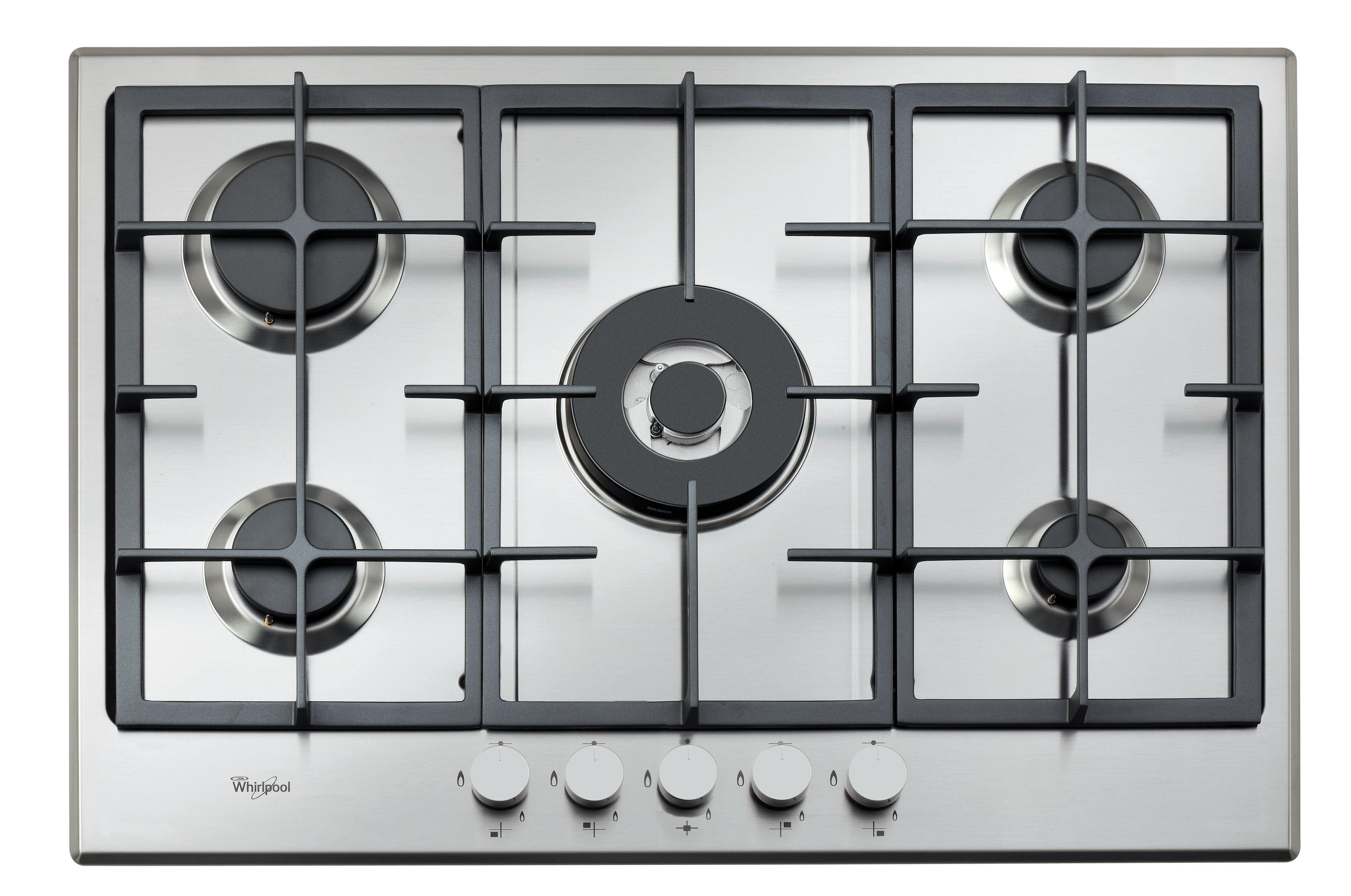 Whirlpool Hob GMA 7522/IX Inox Gas Frontal