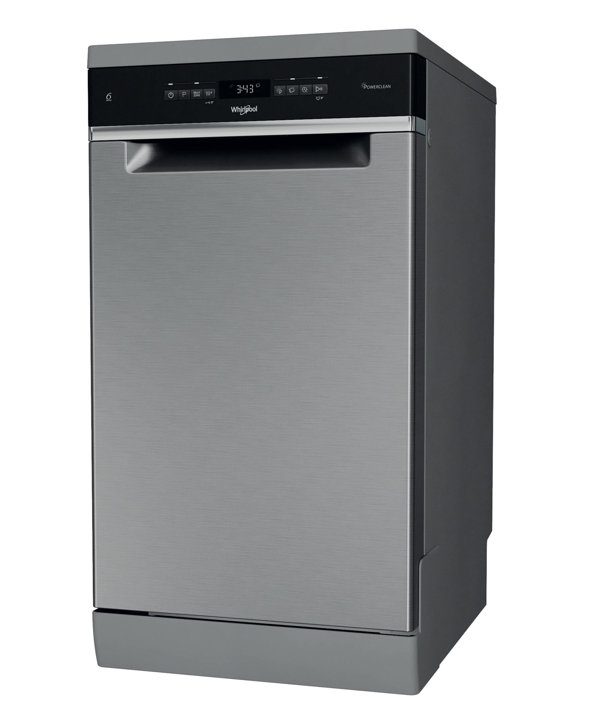 Whirlpool Máquina de lavar loiça Livre Instalação WH6FB10BS7A0X Livre Instalação B Perspective