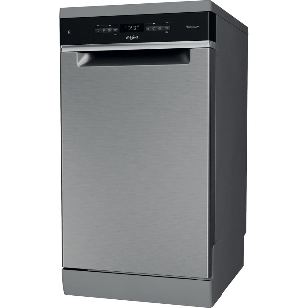 Whirlpool Dishwasher Samostojni WH6FB10BS7A0X Samostojni B Perspective