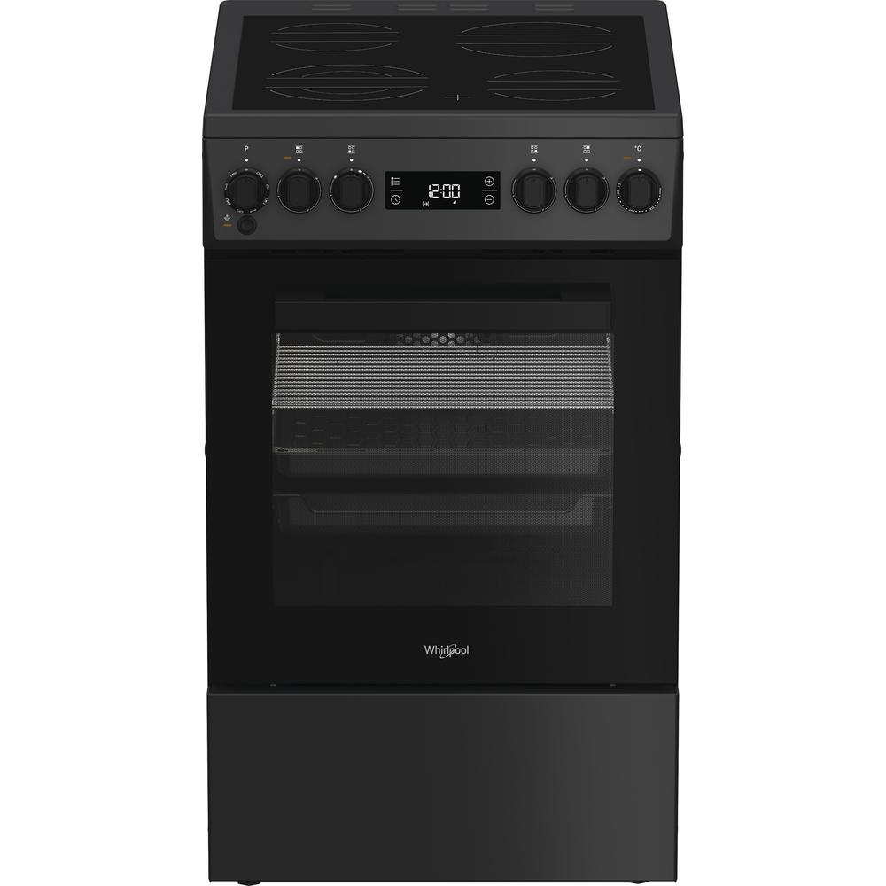 Whirlpool Viryklė W5V8LCSA Antracitas Elektrinė Frontal
