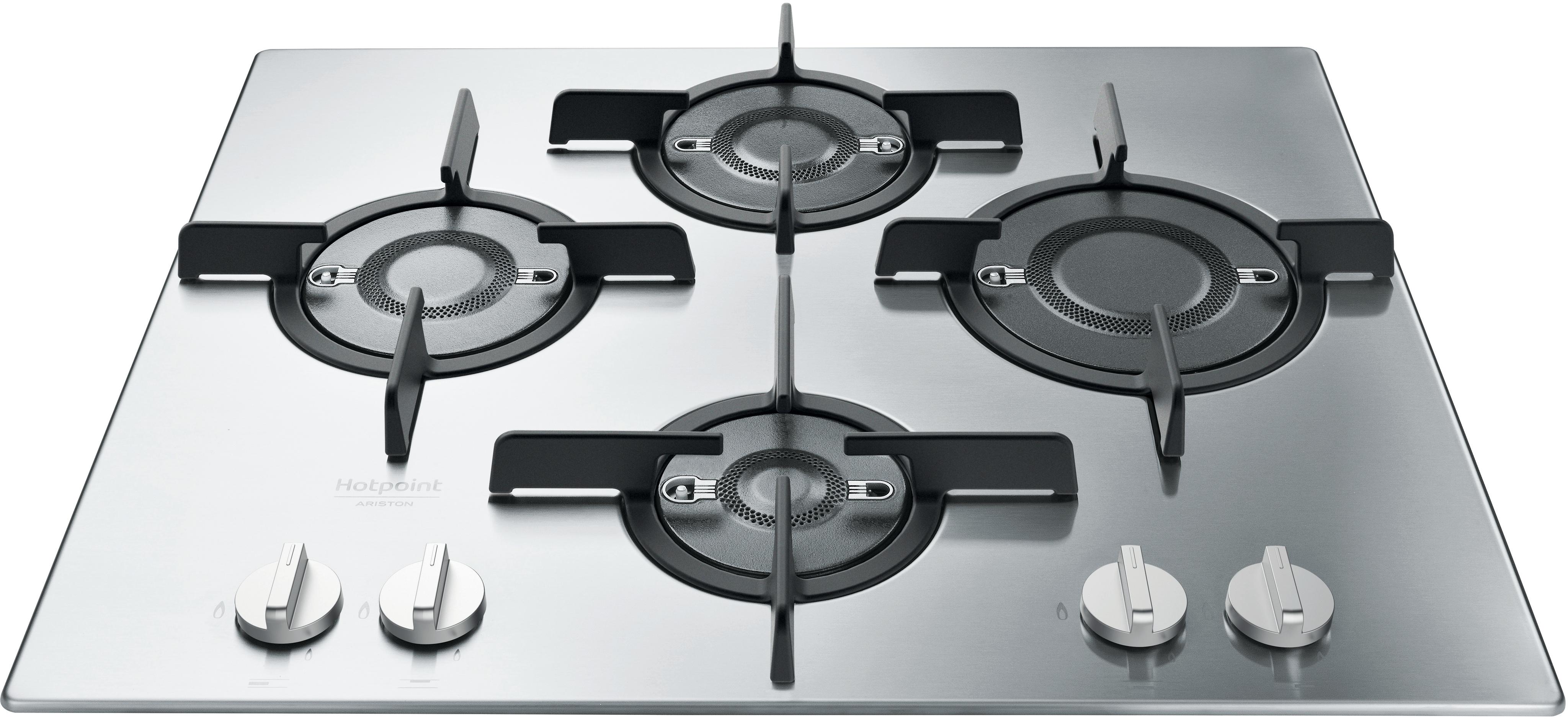 Encimera de gas Hotpoint: 4 quemadores de gas