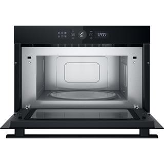 Whirlpool Microunde Încorporabil WMD44MB Negru Electronic 31 Funcţie MW şi grill 1000 Frontal open