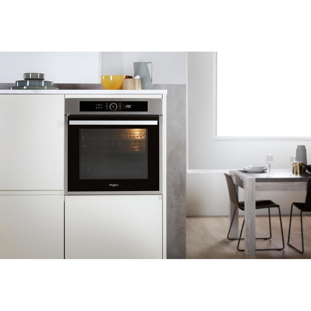 Whirlpool Einbauherd/Backofen Einbaugerät WOIN5 8IP1S PT Elektro A+ Lifestyle frontal