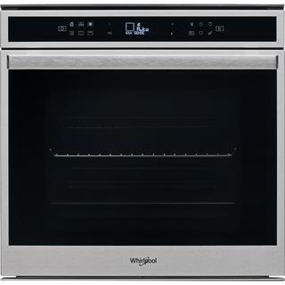 Пиролитична фурна за вграждане Whirlpool: цвят инокс, самопочистваща се - W6 OM4 4S1 P