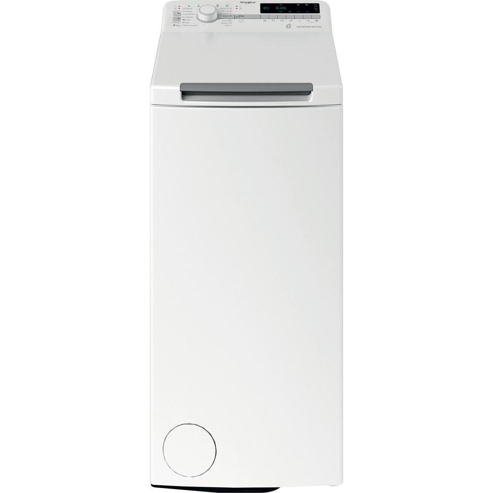 Whirlpool Πλυντήριο ρούχων Ελεύθερο TDLR 7250SS EU/N Λευκό Top loader B Frontal