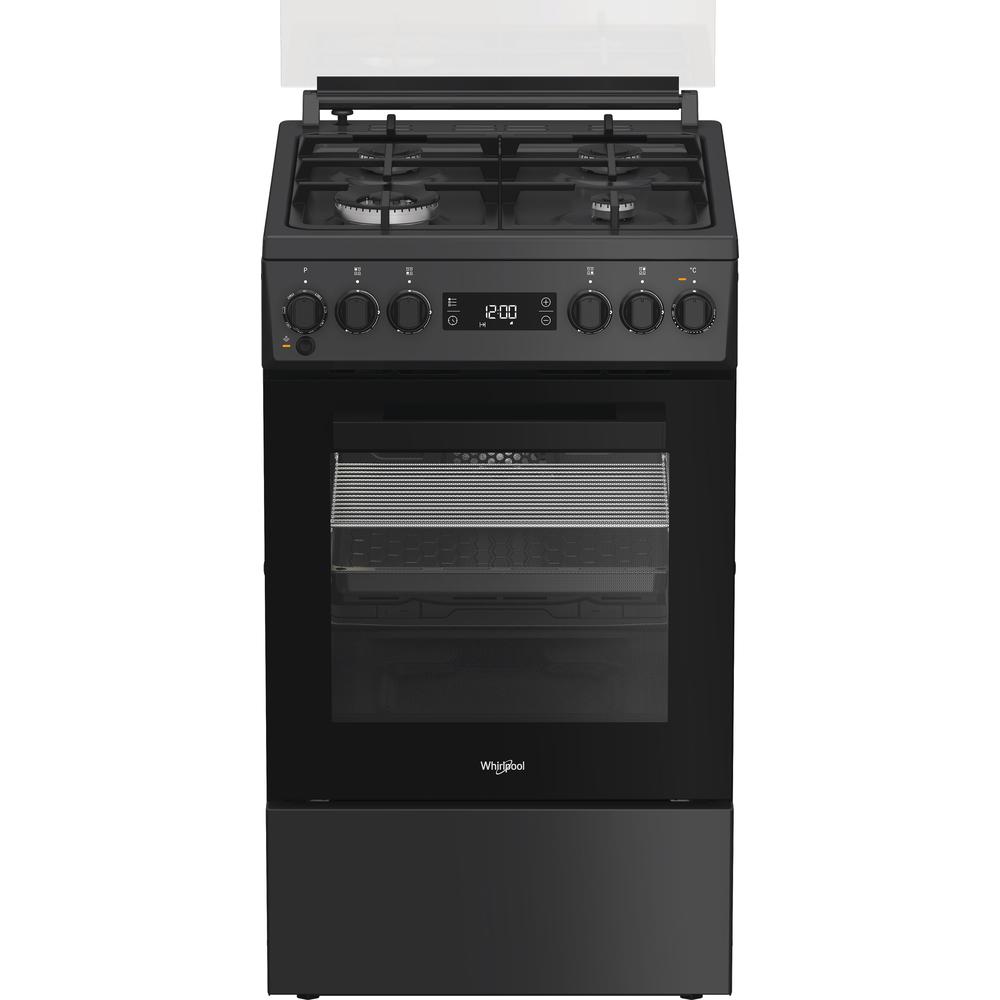 Whirlpool Viryklė W5G8LMSWTA Antracitas Dujinė Frontal