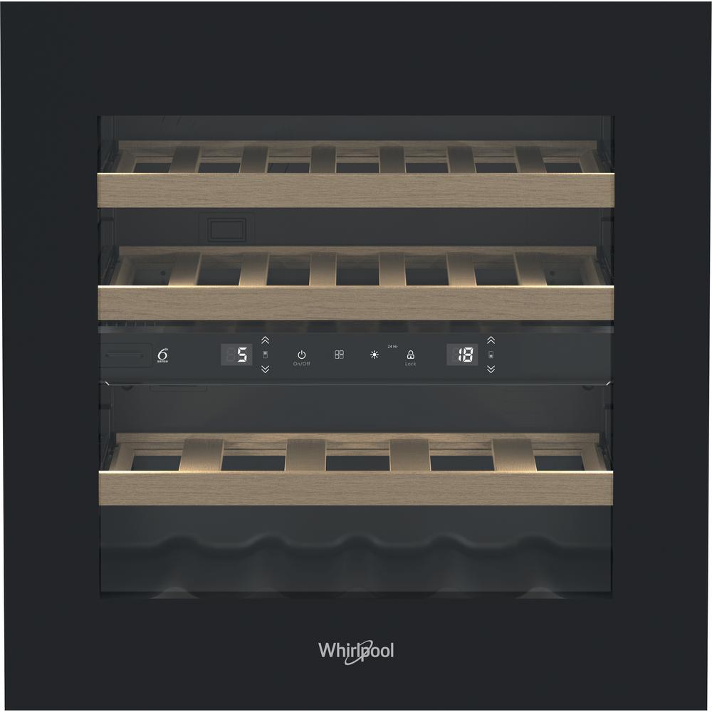Whirlpool Winestorage Ugradni WHW60D2B Crna Frontal