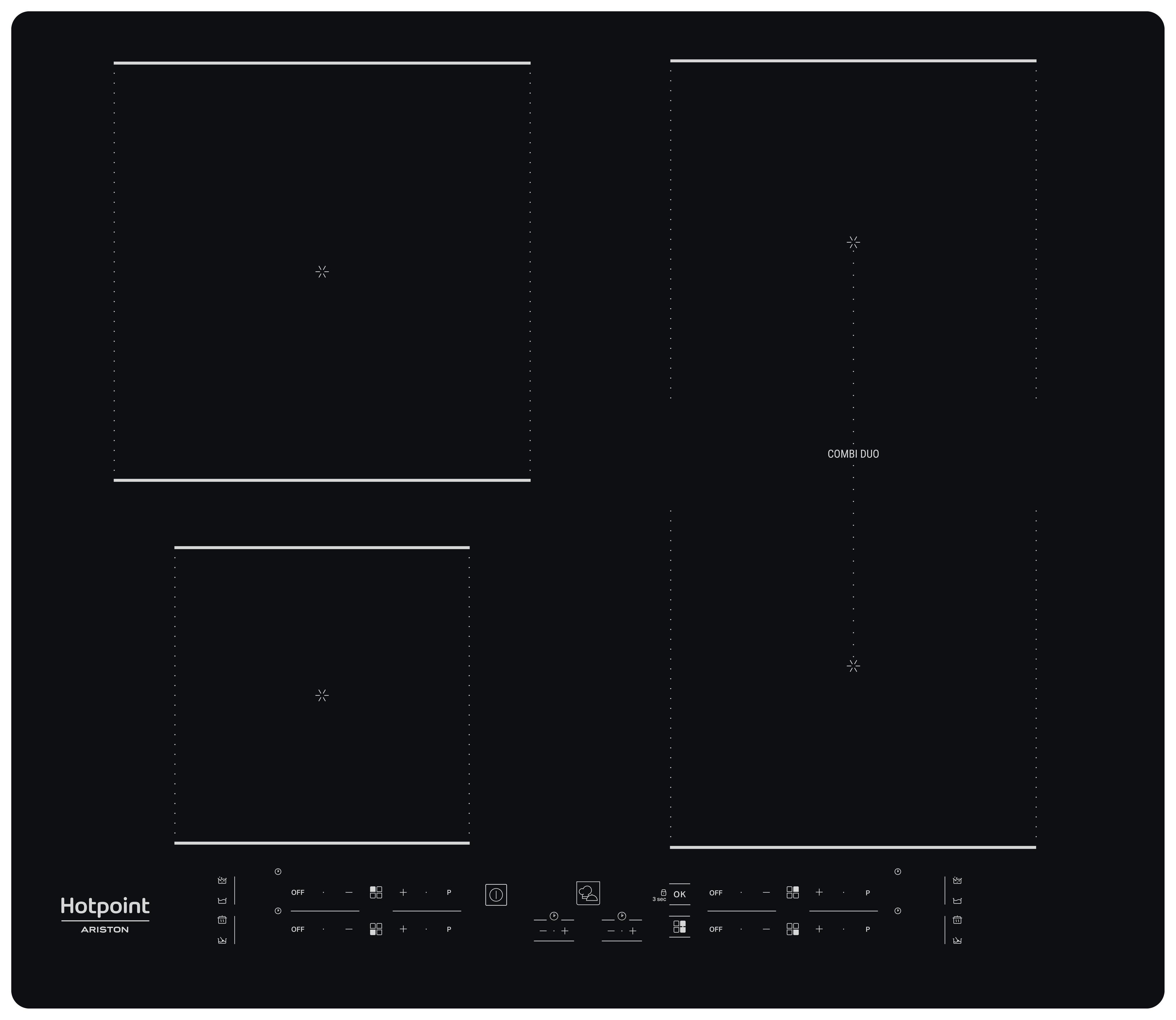 Table induction Hotpoint