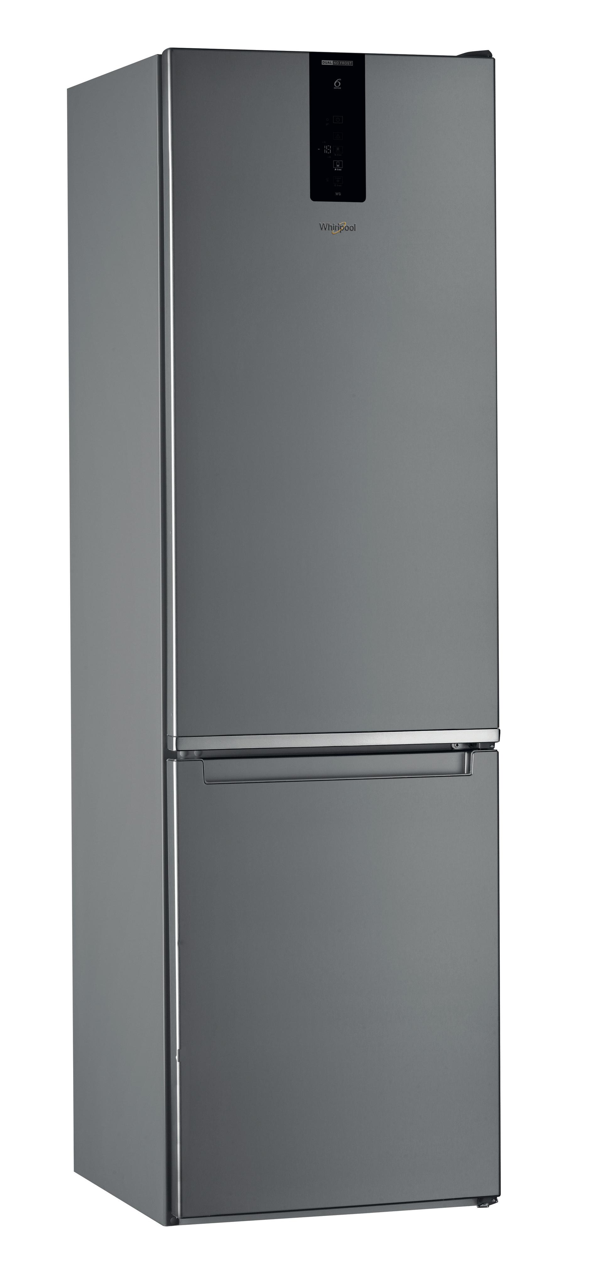 Whirlpool Combinación de frigorífico / congelador Libre instalación W9 921D OX 2 Optic Inox 2 doors Perspective