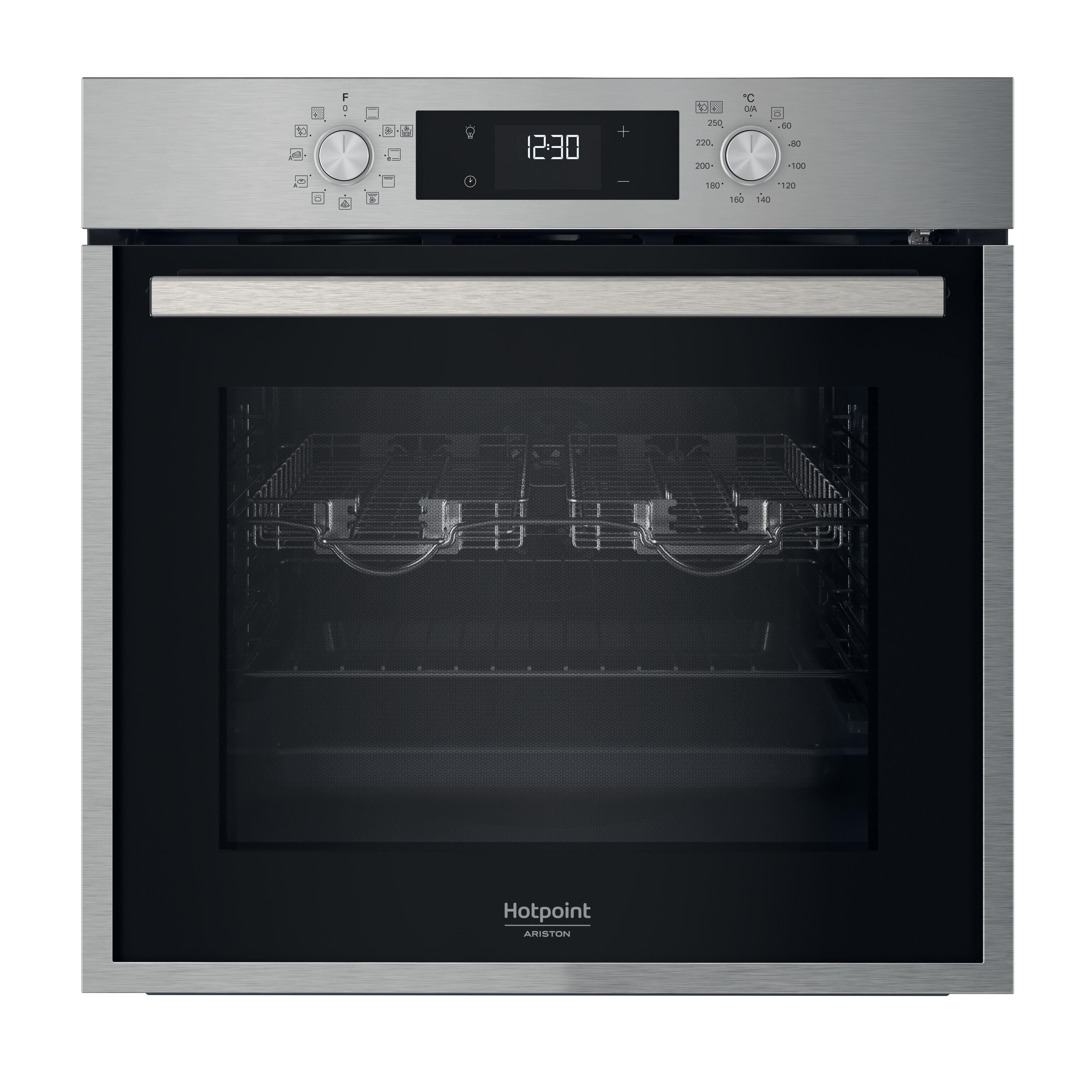 Four encastrable Hotpoint : couleur inox