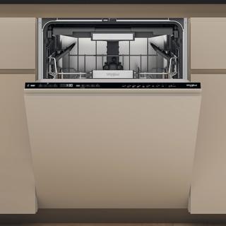 Съдомиялна за вграждане Whirlpool MaxiSpace: черен цвят, пълен размер - W7I HP42 L