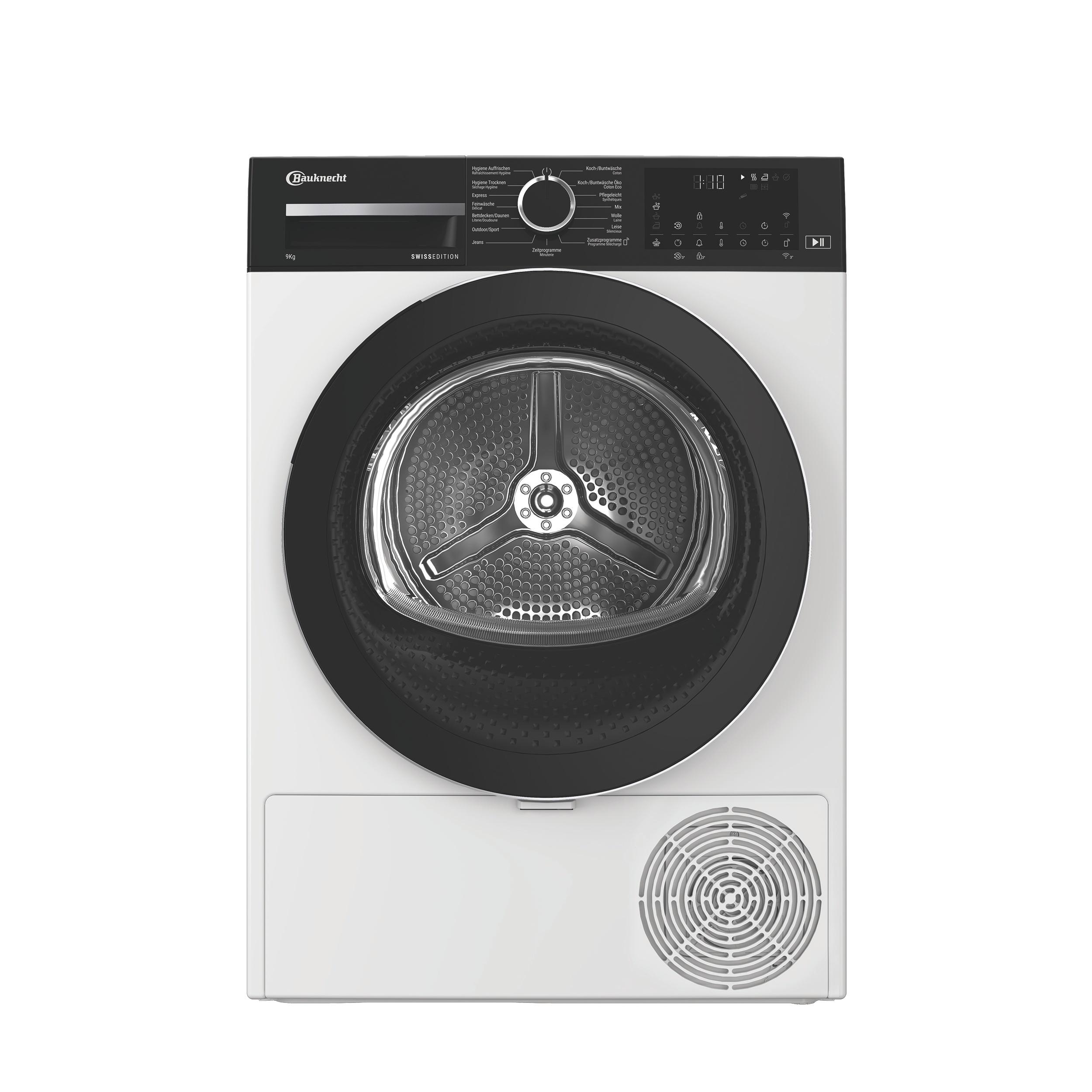 Bauknecht Sèche-linge BKTR6109 Blanc Frontal