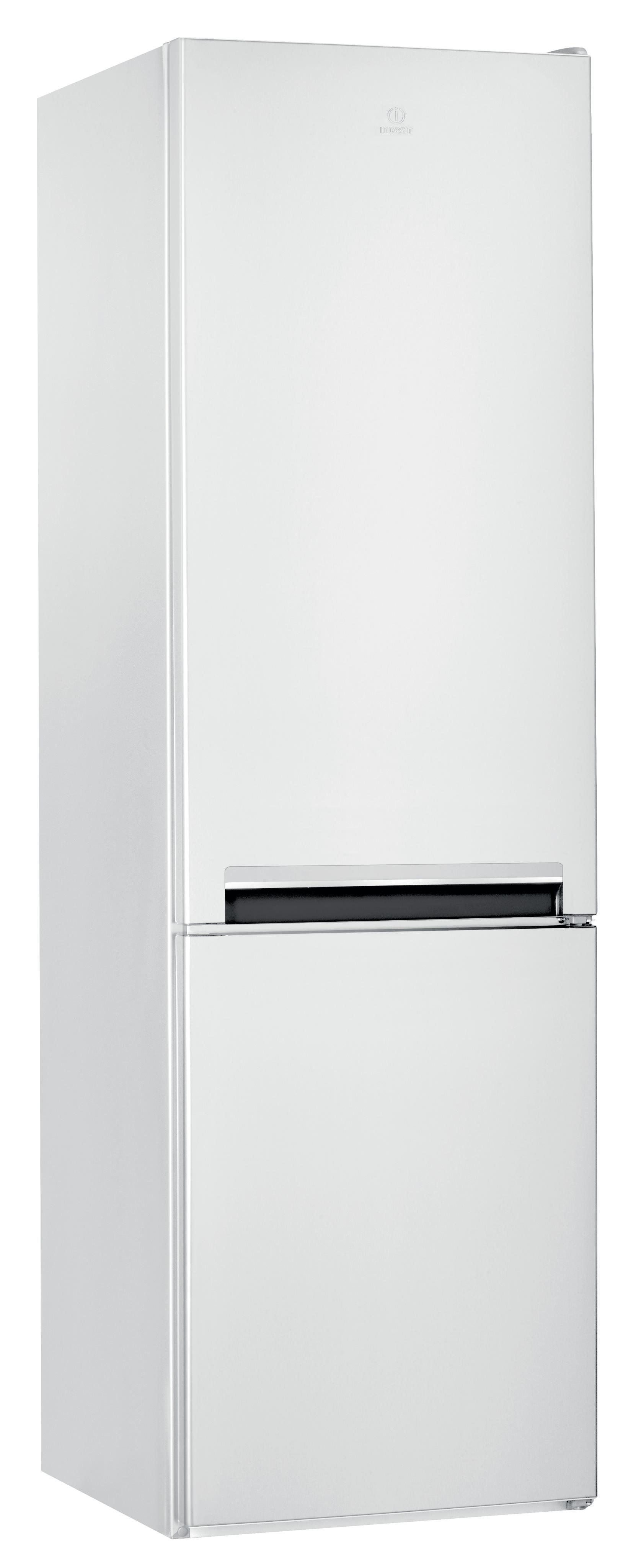 „Indesit“ Šaldytuvo / šaldiklio kombinacija Laisvai pastatoma LI9 S2E W 1 „Global white“ 2 doors Perspective