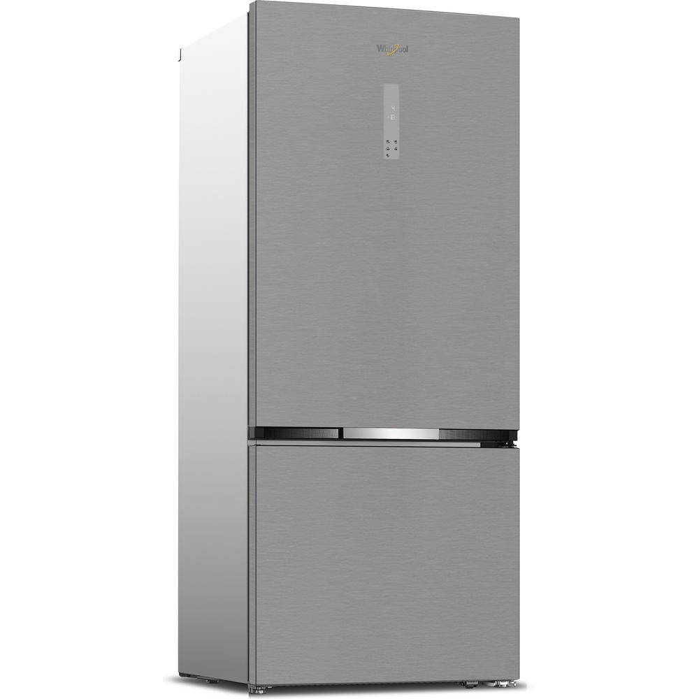 Whirlpool Kombinirani hladilnik Samostojni WHK2 6553 X5E New Silver – ARC 1035 2 doors Perspective
