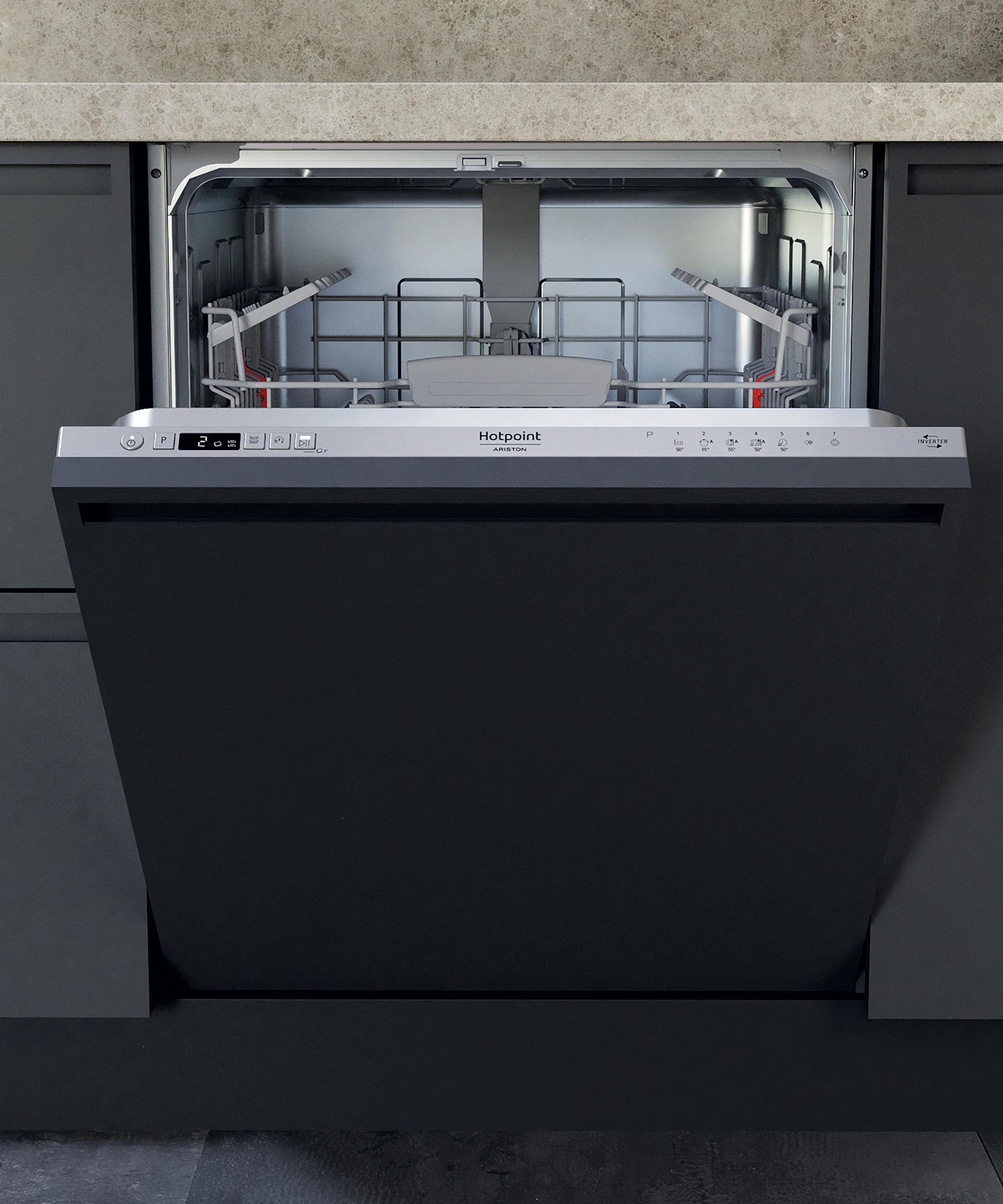 Hotpoint_Ariston Lave-vaisselle Encastrable HIC 3C34 Encastrable D Frontal