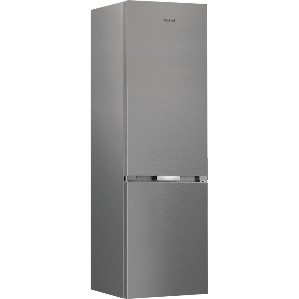 Whirlpool Kombinētais ledusskapis/saldētava Brīvi stāvošs WHK 25404 XP4E New Silver – ARC 1035 2 doors Perspective