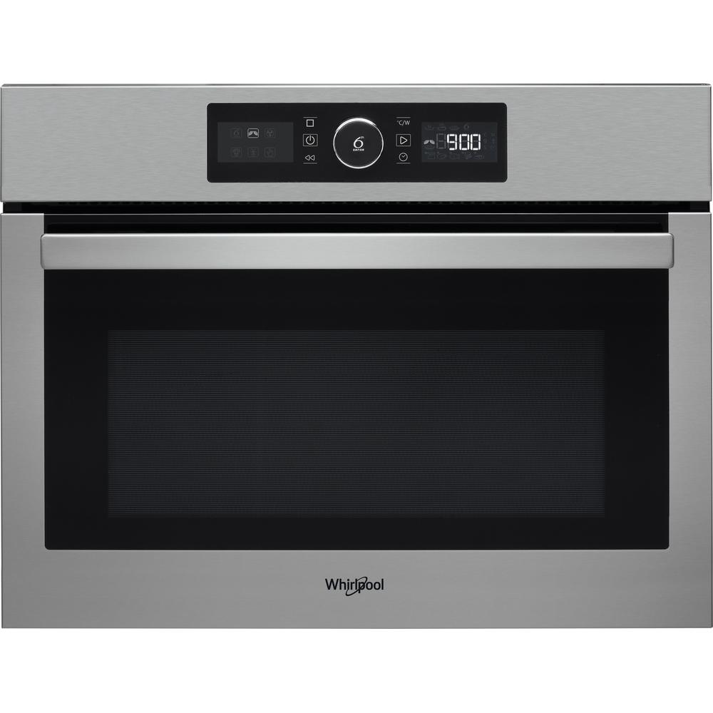 Whirlpool Microwave Built-in AMW 9615/IX UK Stainless Steel Electronic 40 MW-Combi 900 Frontal
