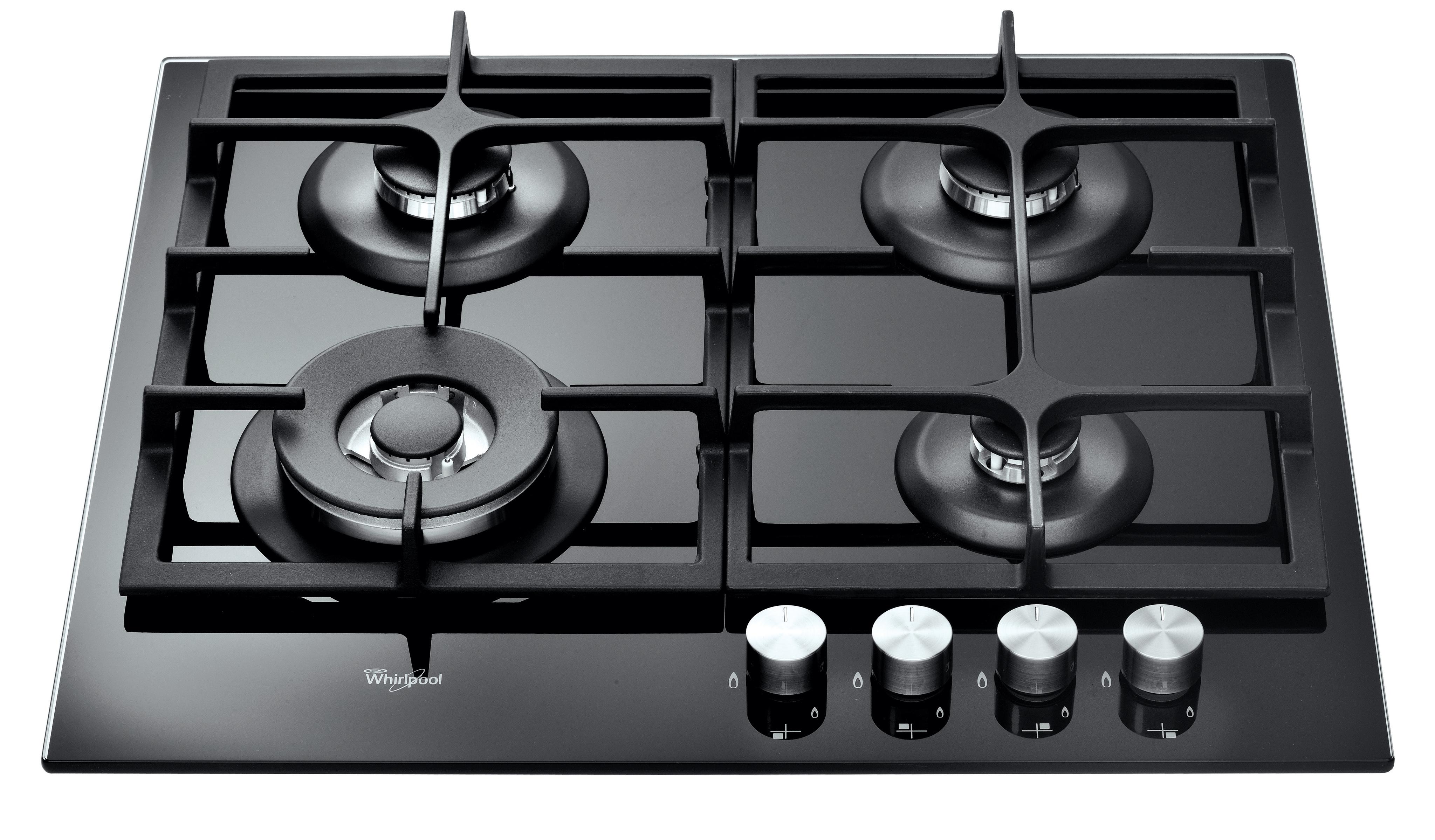 Whirlpool Варильна поверхня GOA 6425/NB Чорний Газова Frontal top down