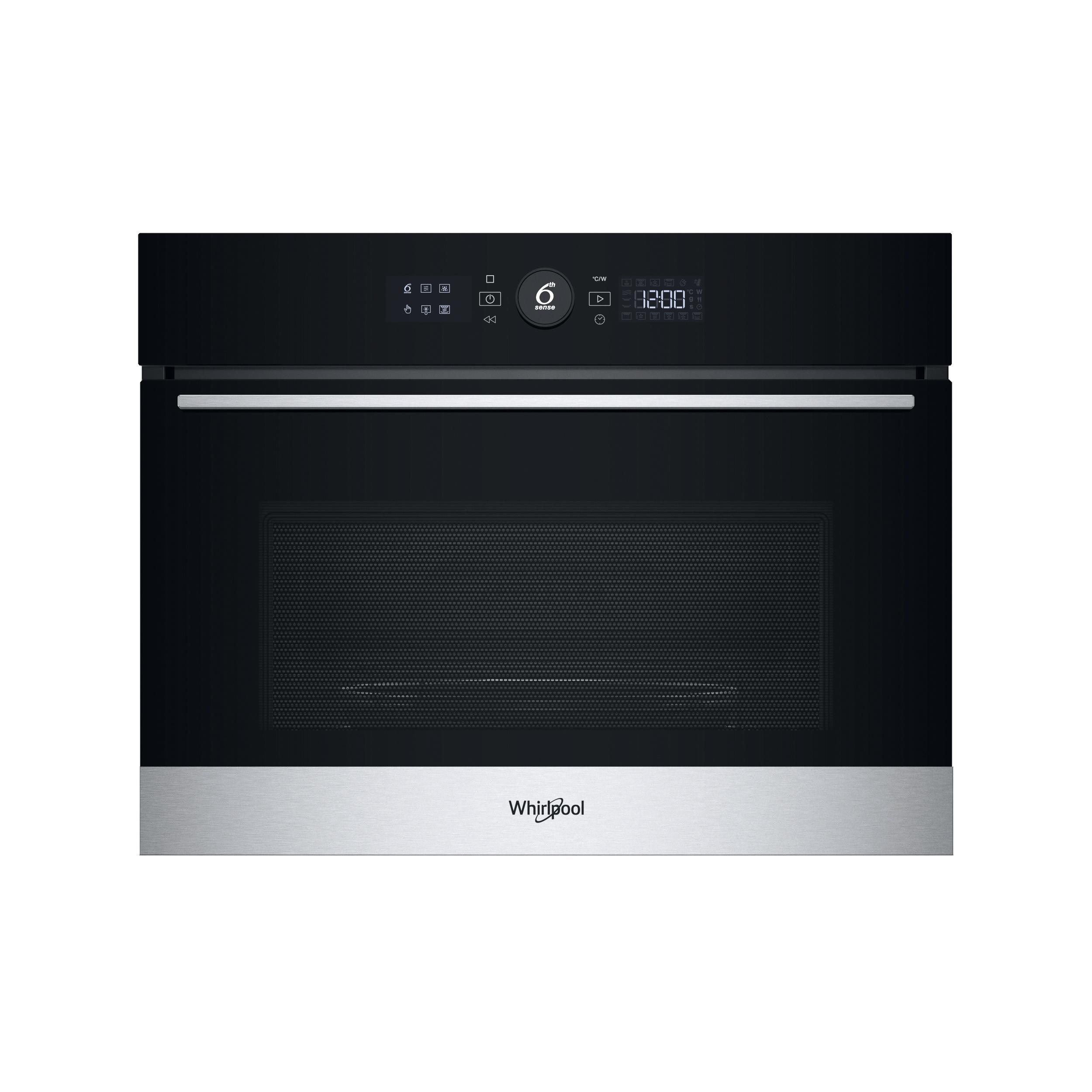 Whirlpool Мікрохвильова піч Вбудований (-а) WMW57DHMX Нержавіюча сталь Електронне 40 Комбінована мікрохвильова піч 900 Frontal