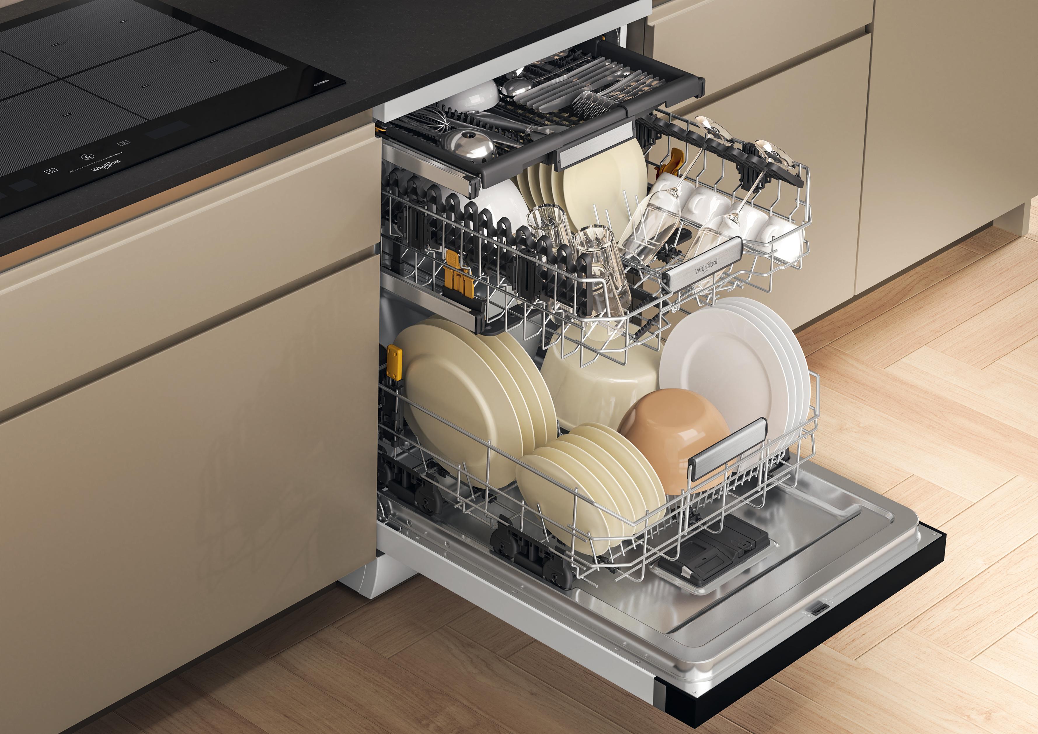 Whirlpool Indaplovė Laisvai pastatoma W7F HS51 Laisvai pastatoma B Lifestyle perspective open
