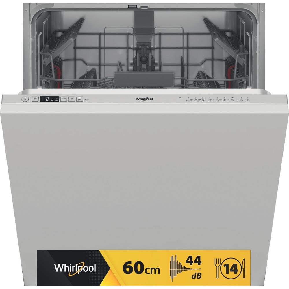 Whirlpool Astianpesukone Kalusteisiin sijoitettava W2I HD524 AS Full-integrated E Frontal