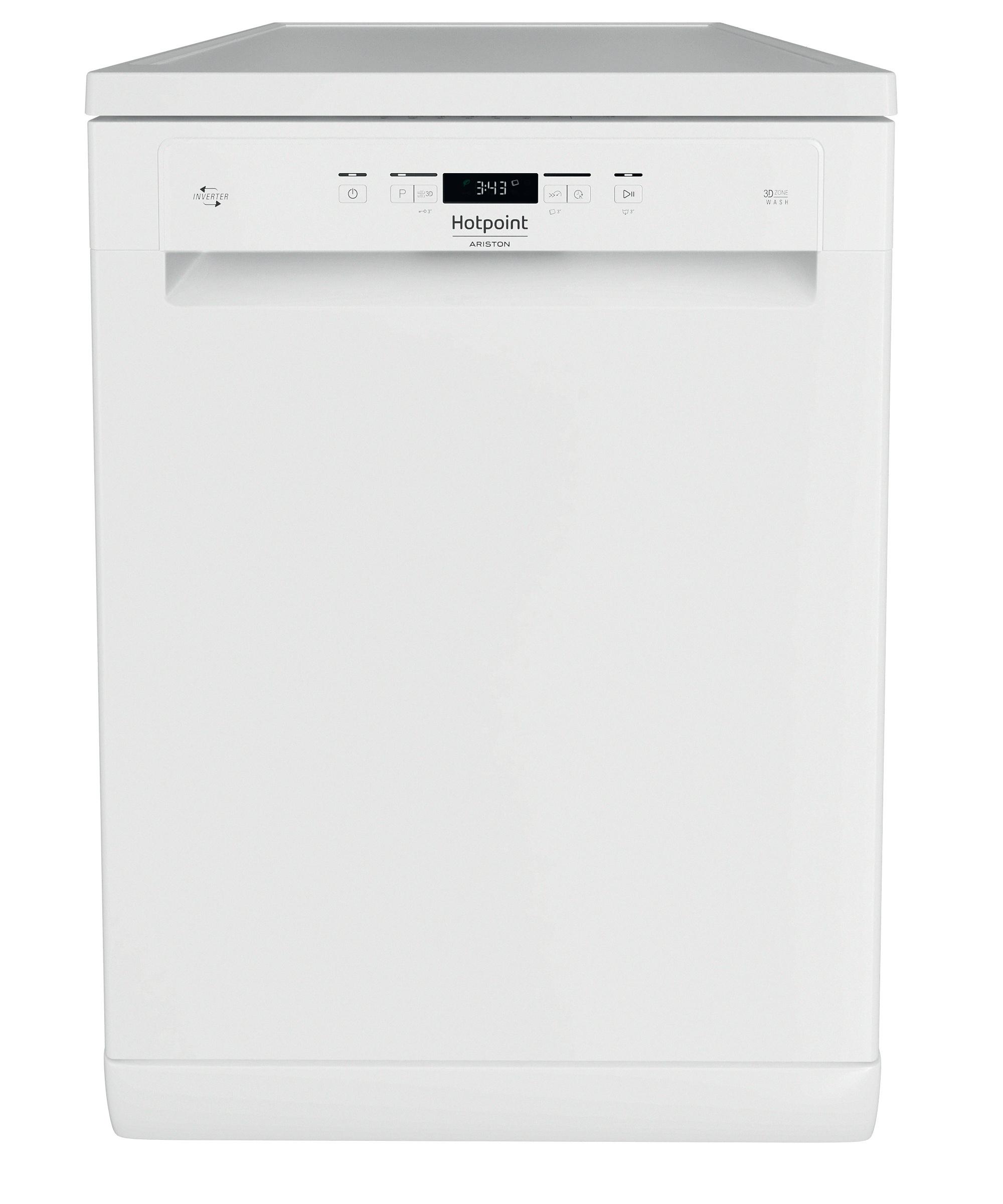 Hotpoint_Ariston Zmywarka Wolnostojący HFC 3C41 CW Wolnostojący C Frontal