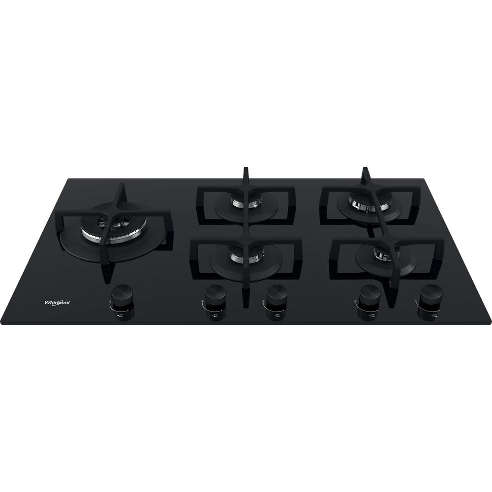 Whirlpool Μονάδα εστιών GOA 9523/NB1 Μαύρο Γκαζιού Frontal top down