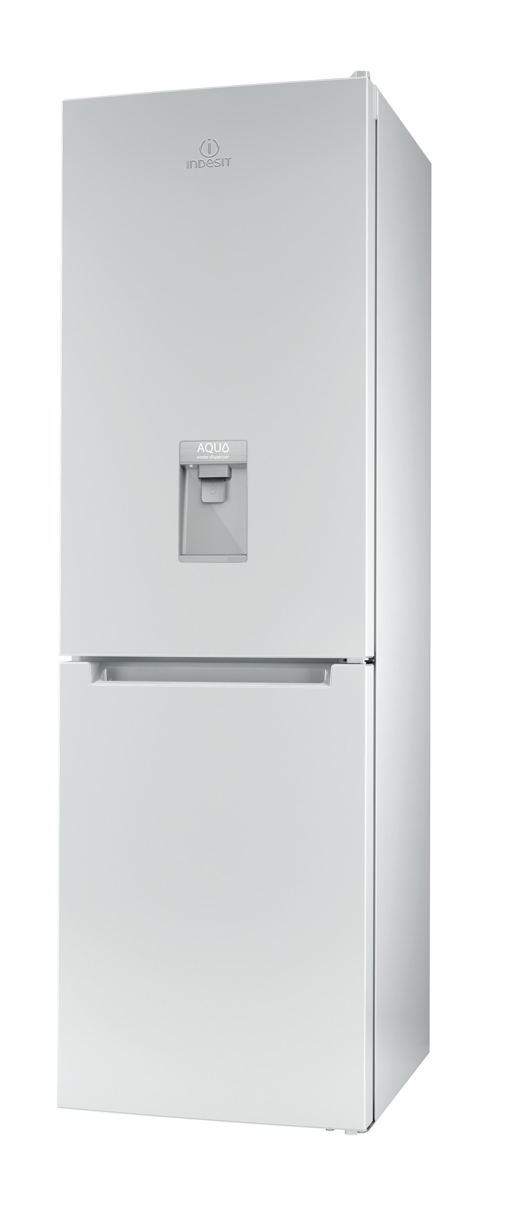 Indesit Kombinacija hladnjaka/zamrzivača Samostojeći LR8 S1 W AQ Bijela 2 doors Perspective