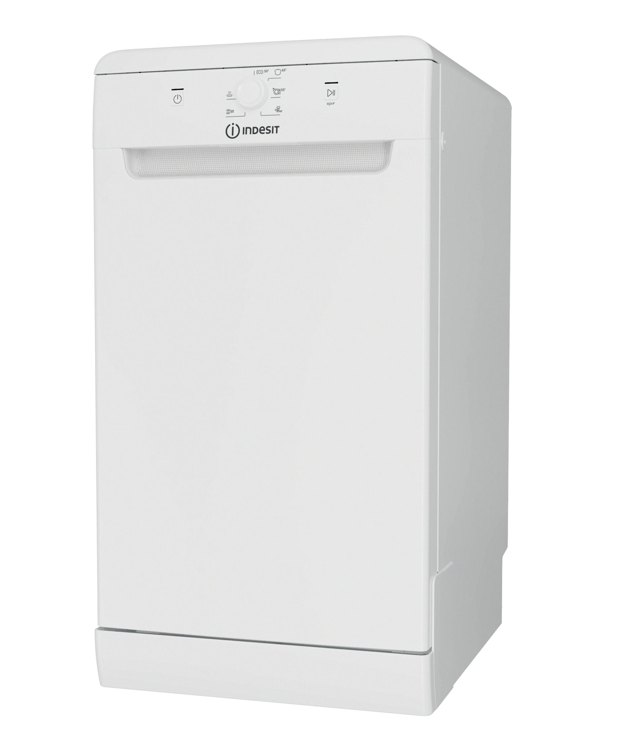 Indesit Dishwasher Free-standing IN2FE10CS90WUK Free-standing E Perspective