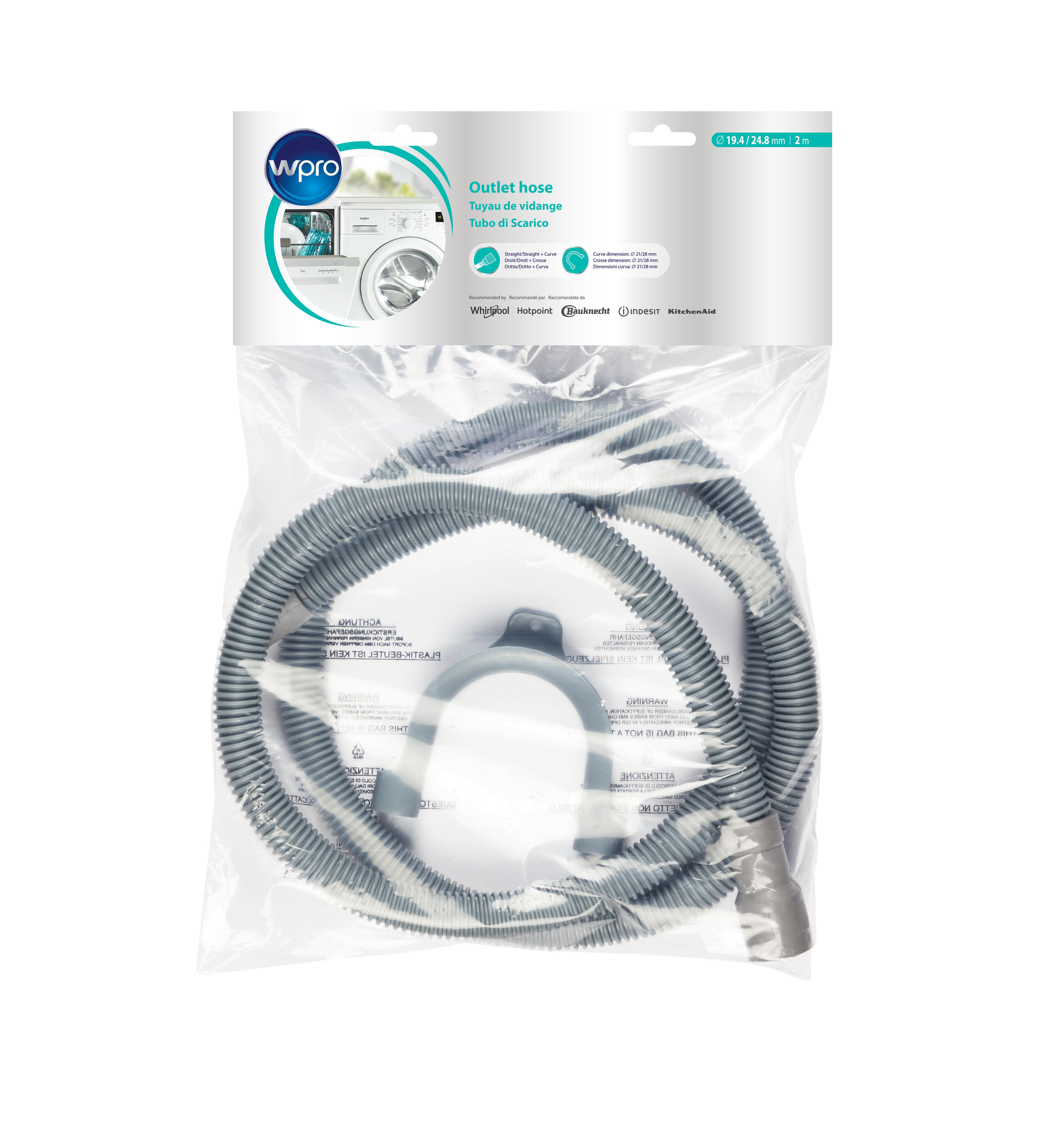 Odtoková hadice 2 m